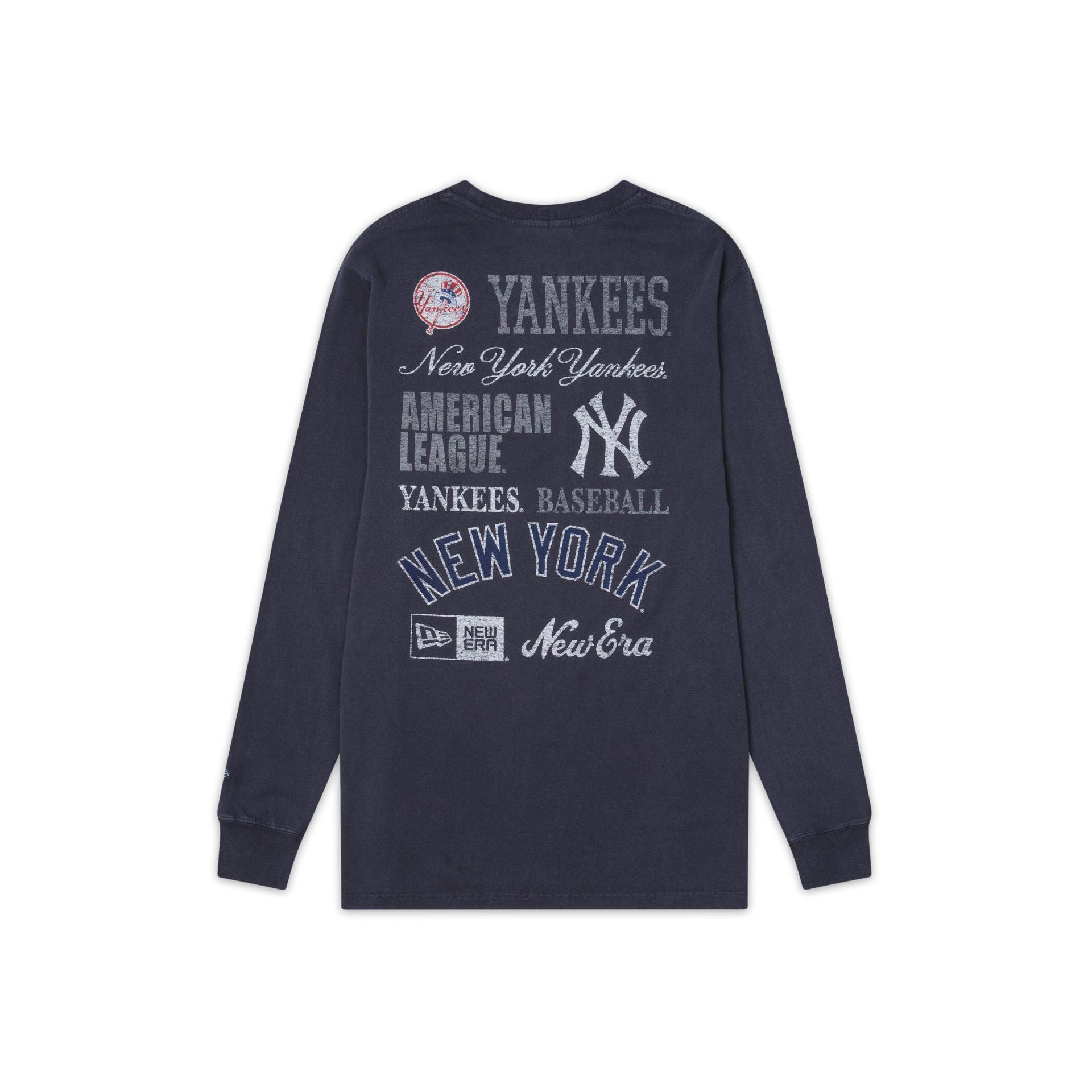New York Yankees Old School Sport Long Sleeve T-Shirt Male Product Image