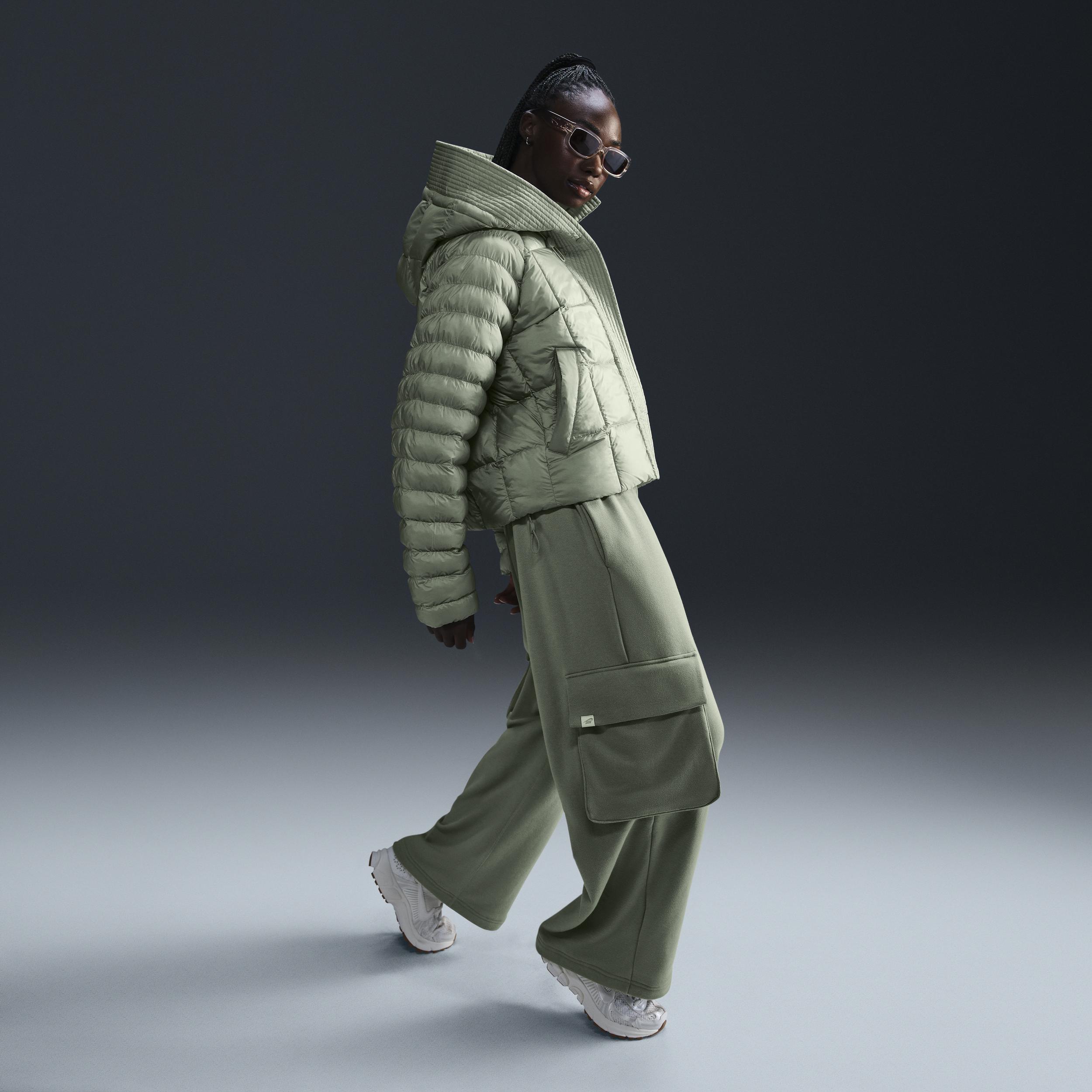 Women's Nike Sportswear Low-Rise Oversized French Terry Open-Hem Pants Product Image