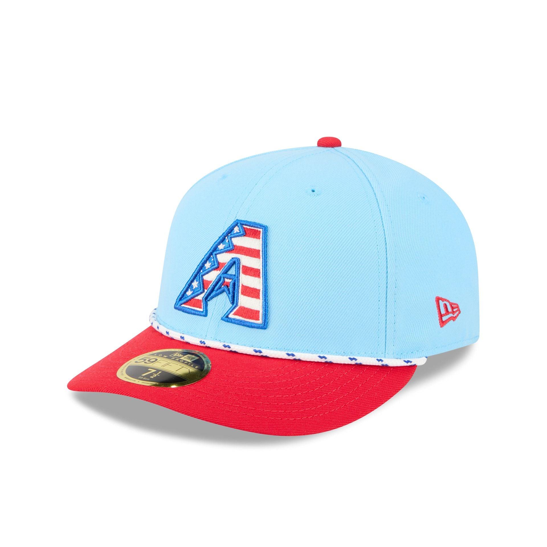 Arizona Diamondbacks Independence Day 2025 Low Profile 59FIFTY Fitted Hat Male Product Image