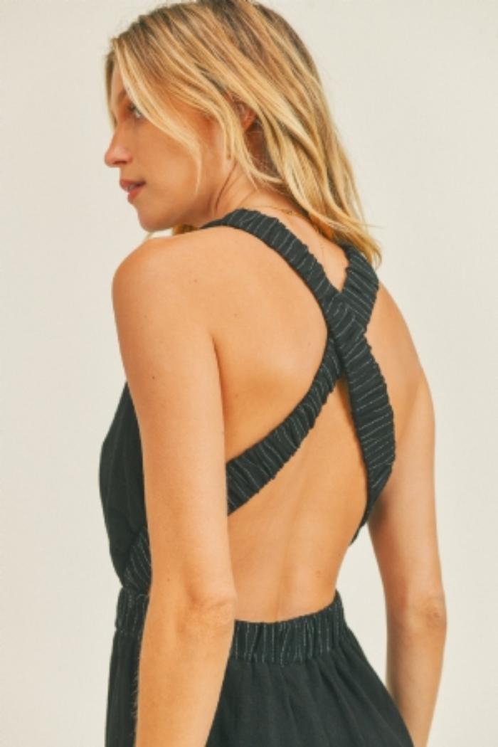 Terry Linen Jumpsuit Product Image