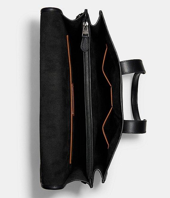 COACH Pebble Leather Gotham Portfolio Briefcase Product Image