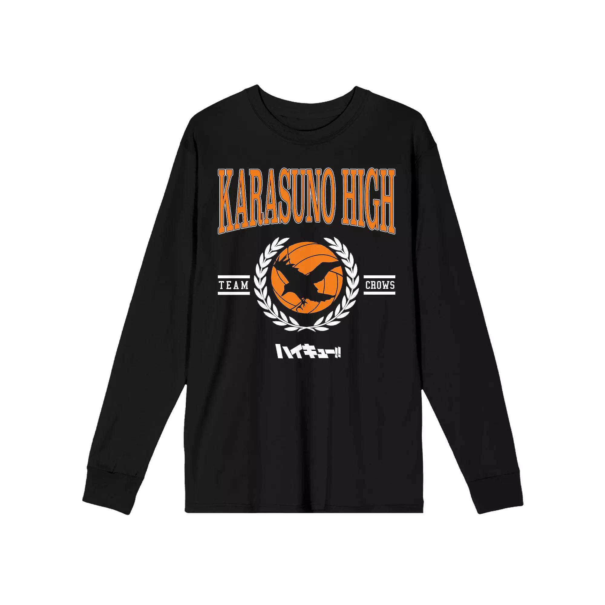 Men's Haikyu!! Karasuno High School Team Crows Graphic Tee,  Product Image