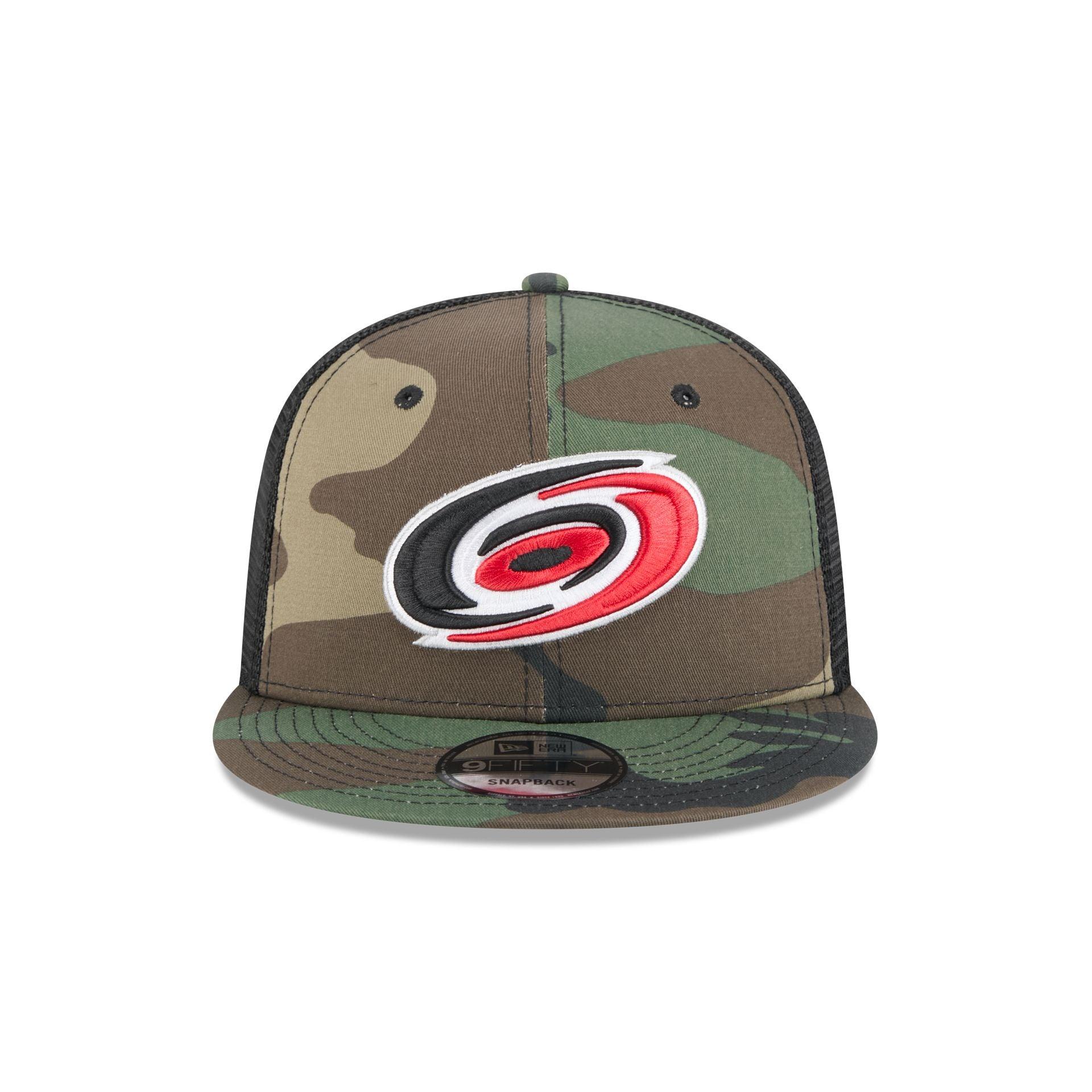 Carolina Hurricanes Camo 9FIFTY Trucker Hat Male Product Image