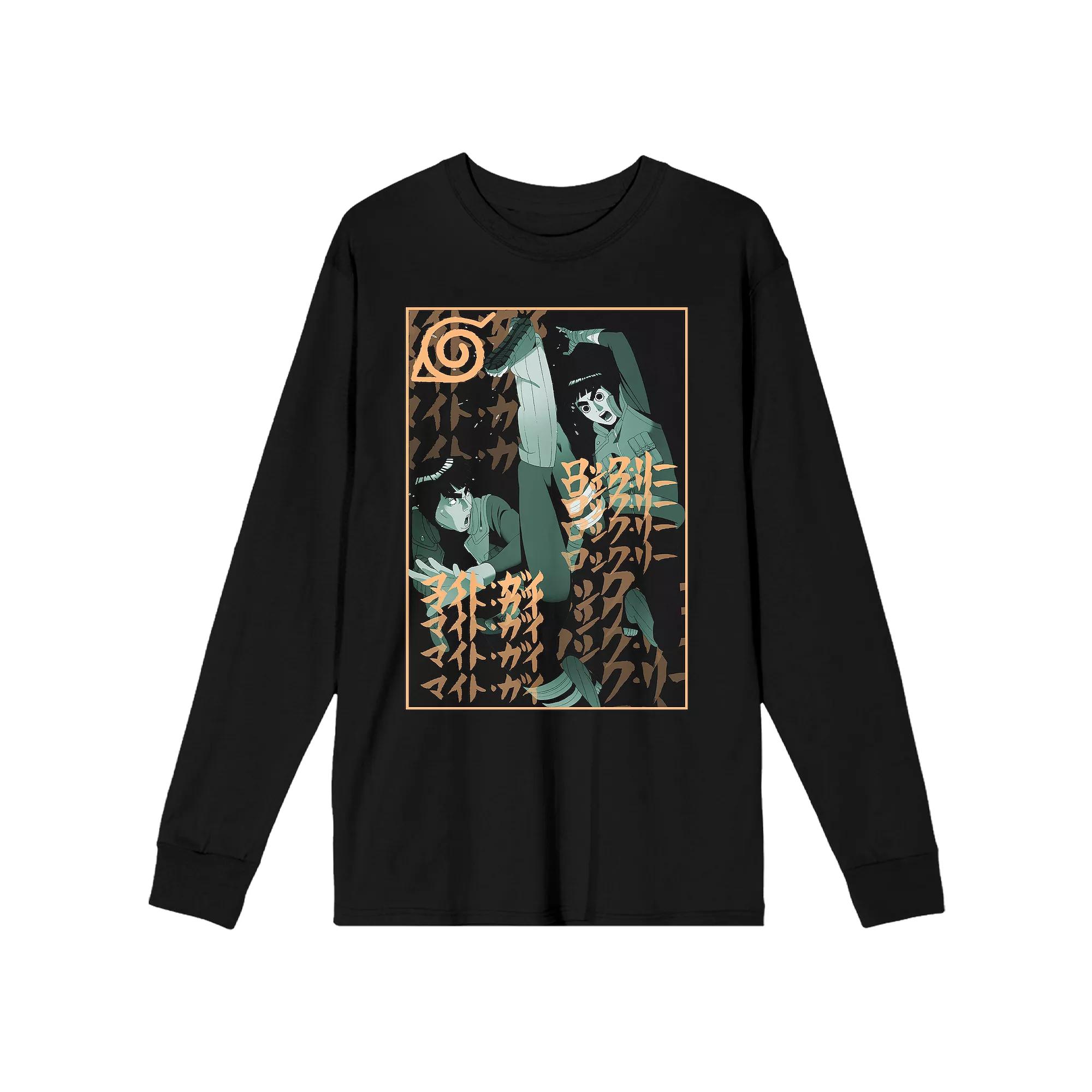 Naruto Long Sleeve Tee - Black Product Image