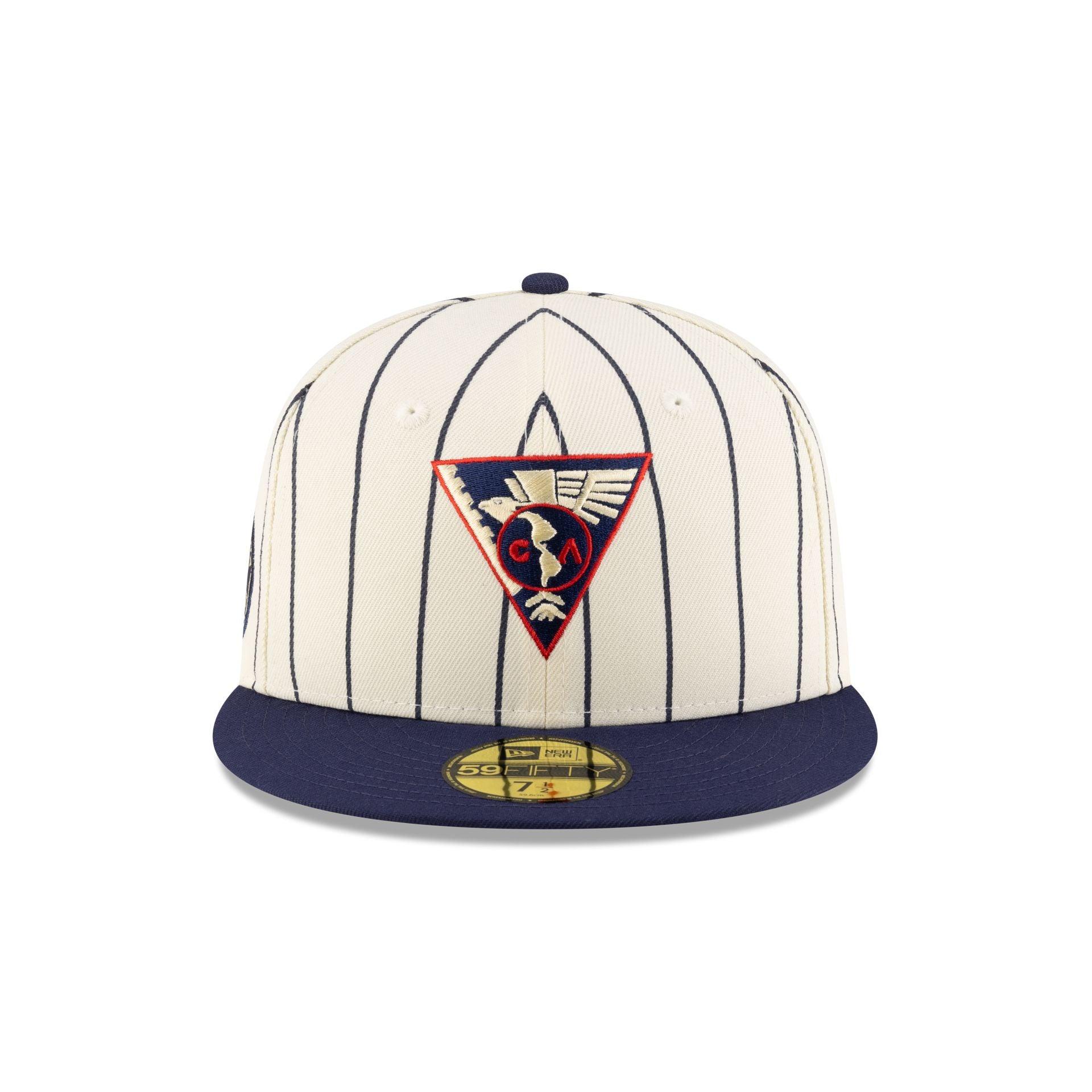 Cruz Azul Retro Pinstripe 59FIFTY Fitted Hat Male Product Image