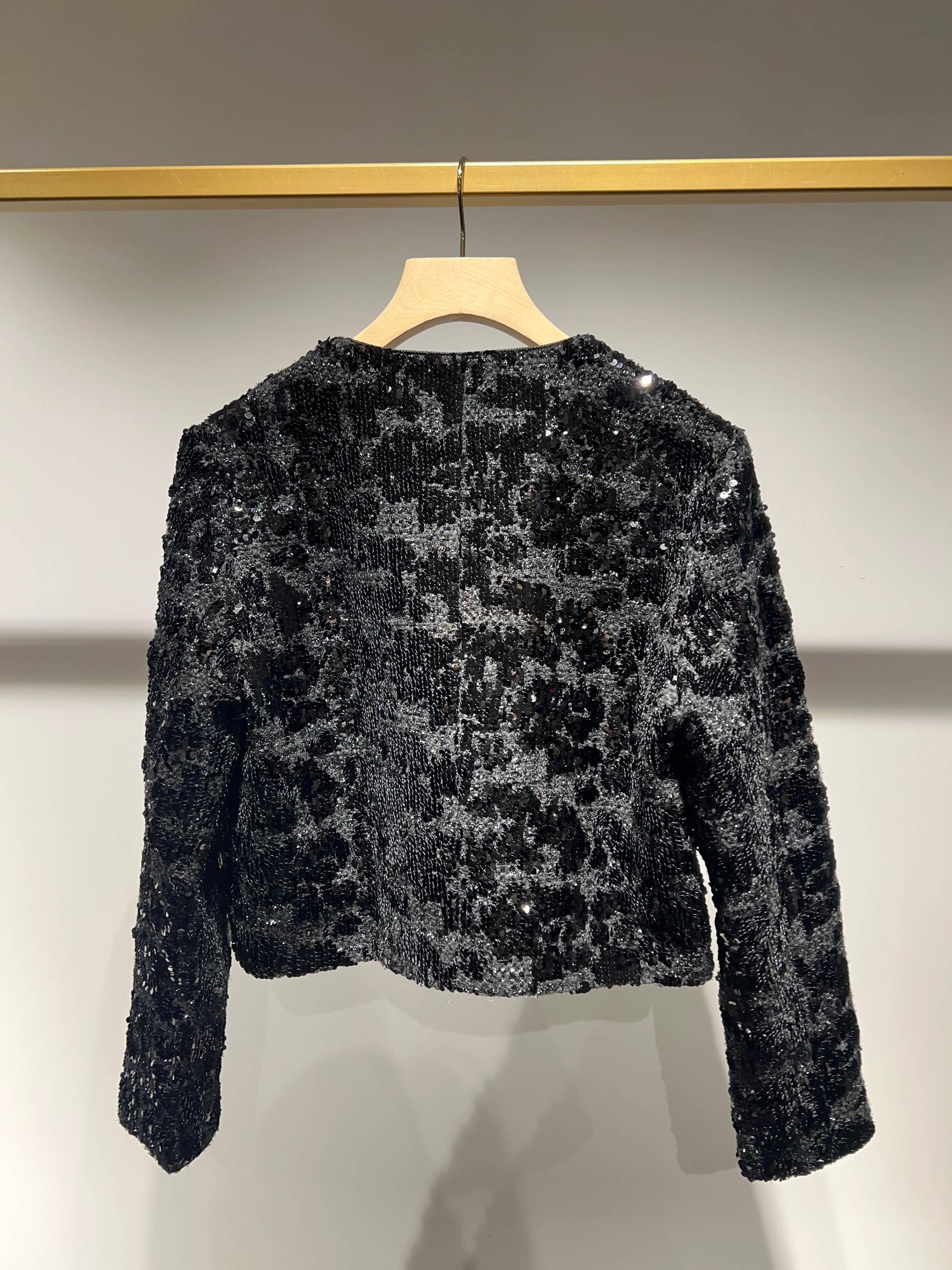 Sequin Tweed Jacket Product Image