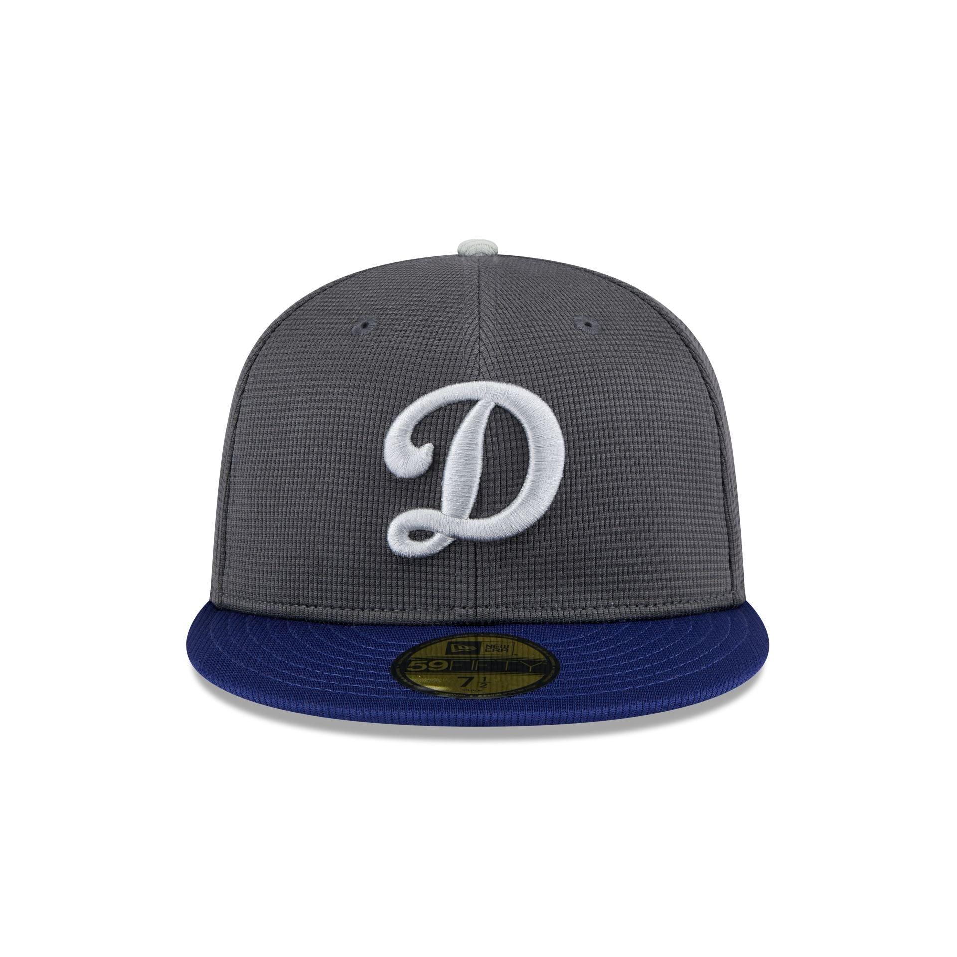 Los Angeles Dodgers 2025 Batting Practice Gray 59FIFTY Fitted Hat Male Product Image