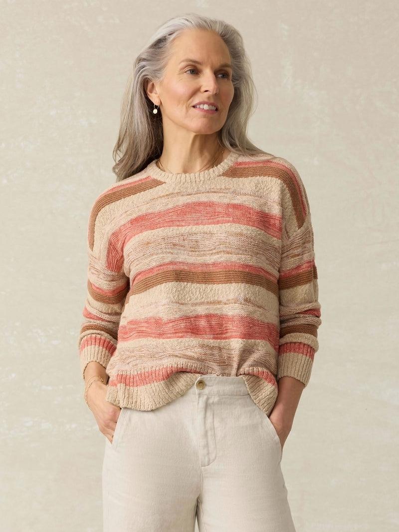 Miramar Linen Sedona Sweater - Horizon Hues Product Image