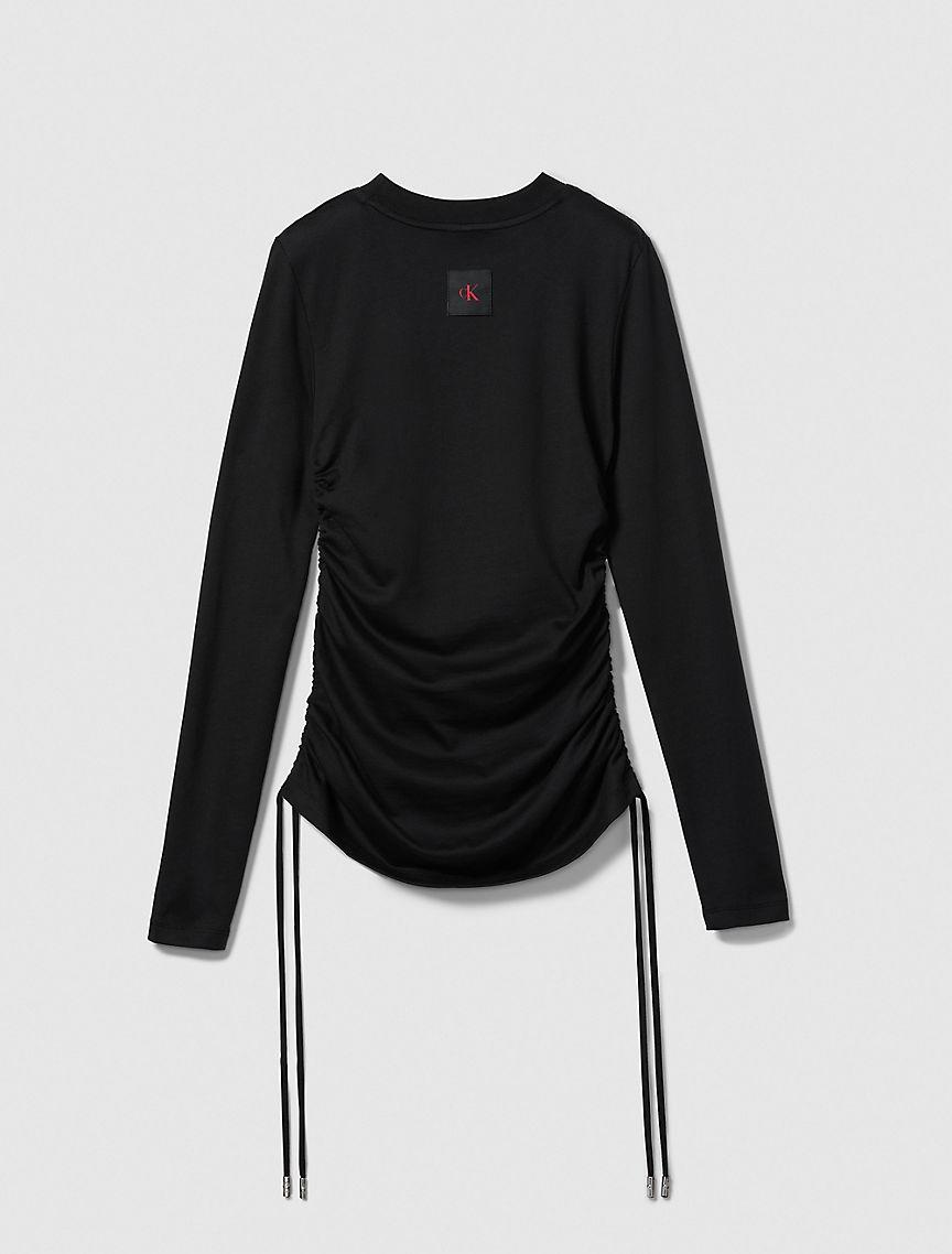 Ruched Slim T-Shirt Product Image