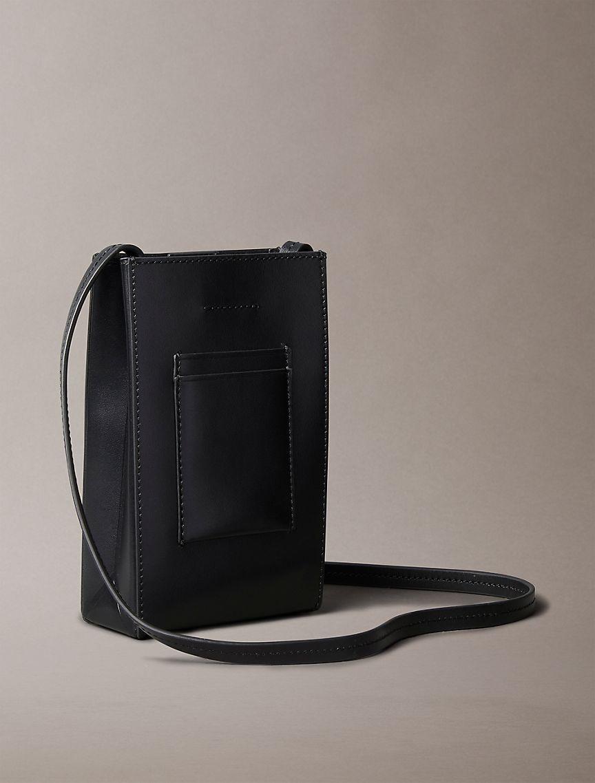 Line Mini Leather Crossbody Bag Product Image