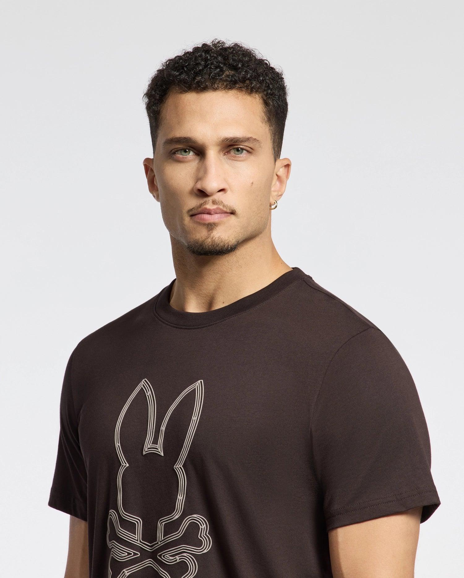 MENS MONARC FRONT BUNNY GRAPHIC TEE - B6U211E200 Male Product Image