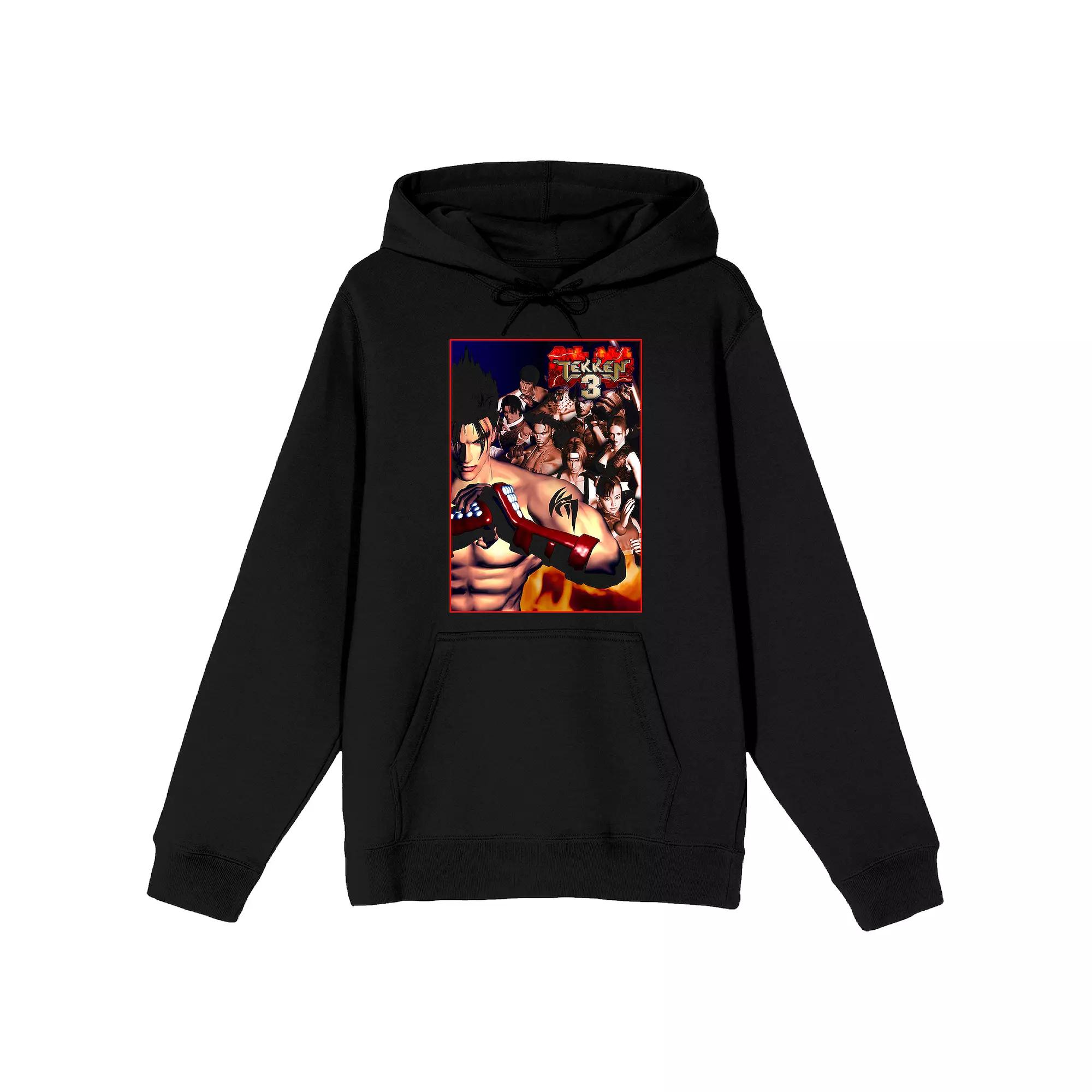Men's Tekken Graphic Hoodie, Size: Large, Black Product Image