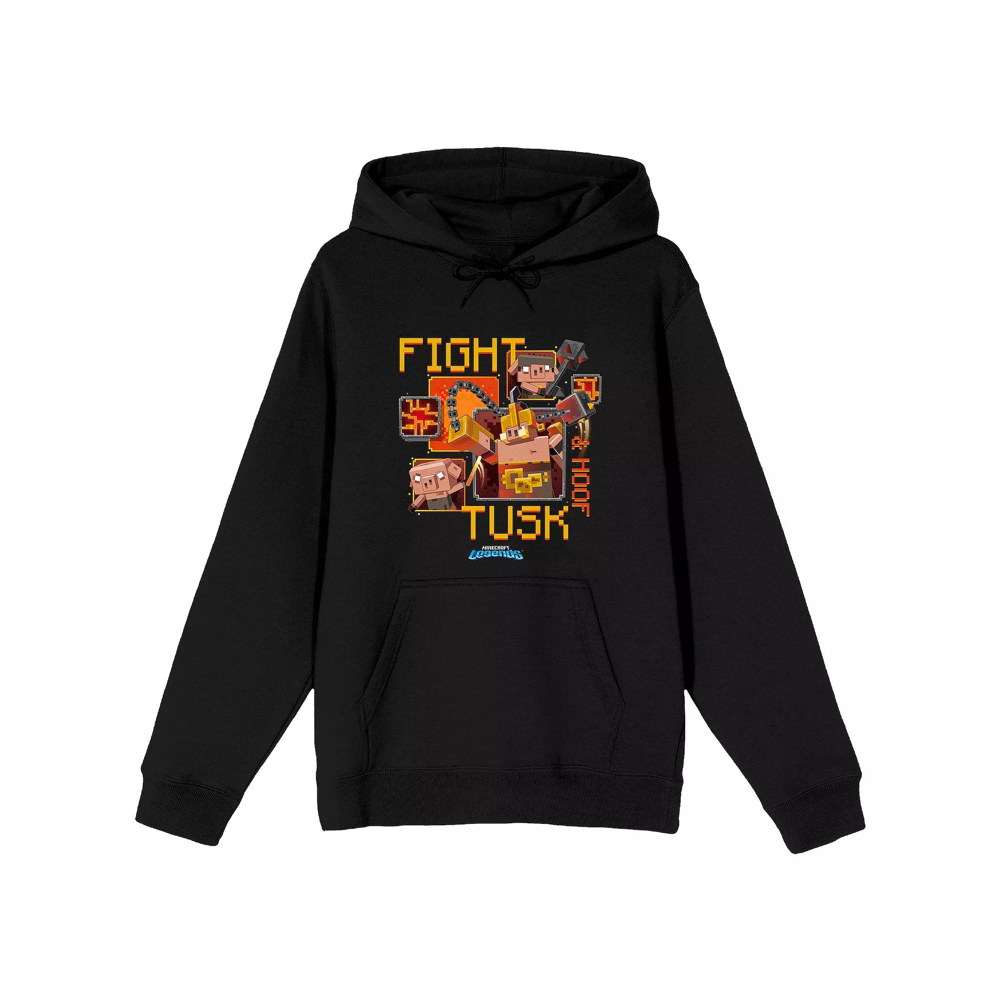 Men's Minecraft Legends Fight Tusk Graphic Hoodie,  Product Image