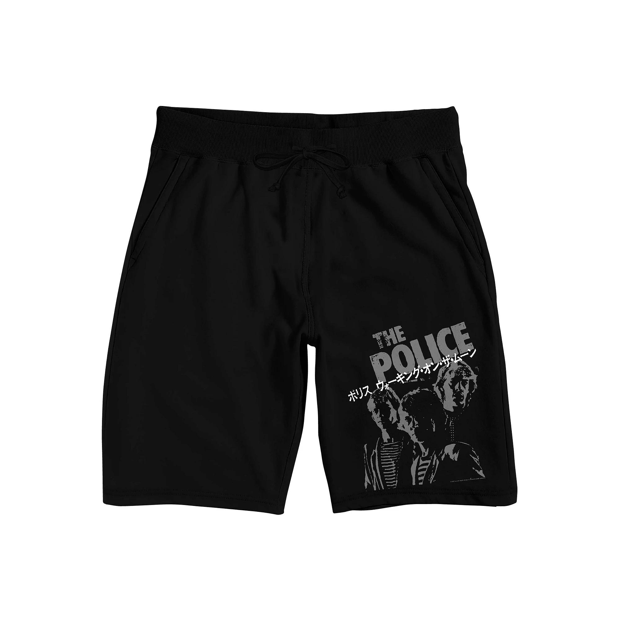 Men's The Police Japanese Pajama Shorts,  Product Image