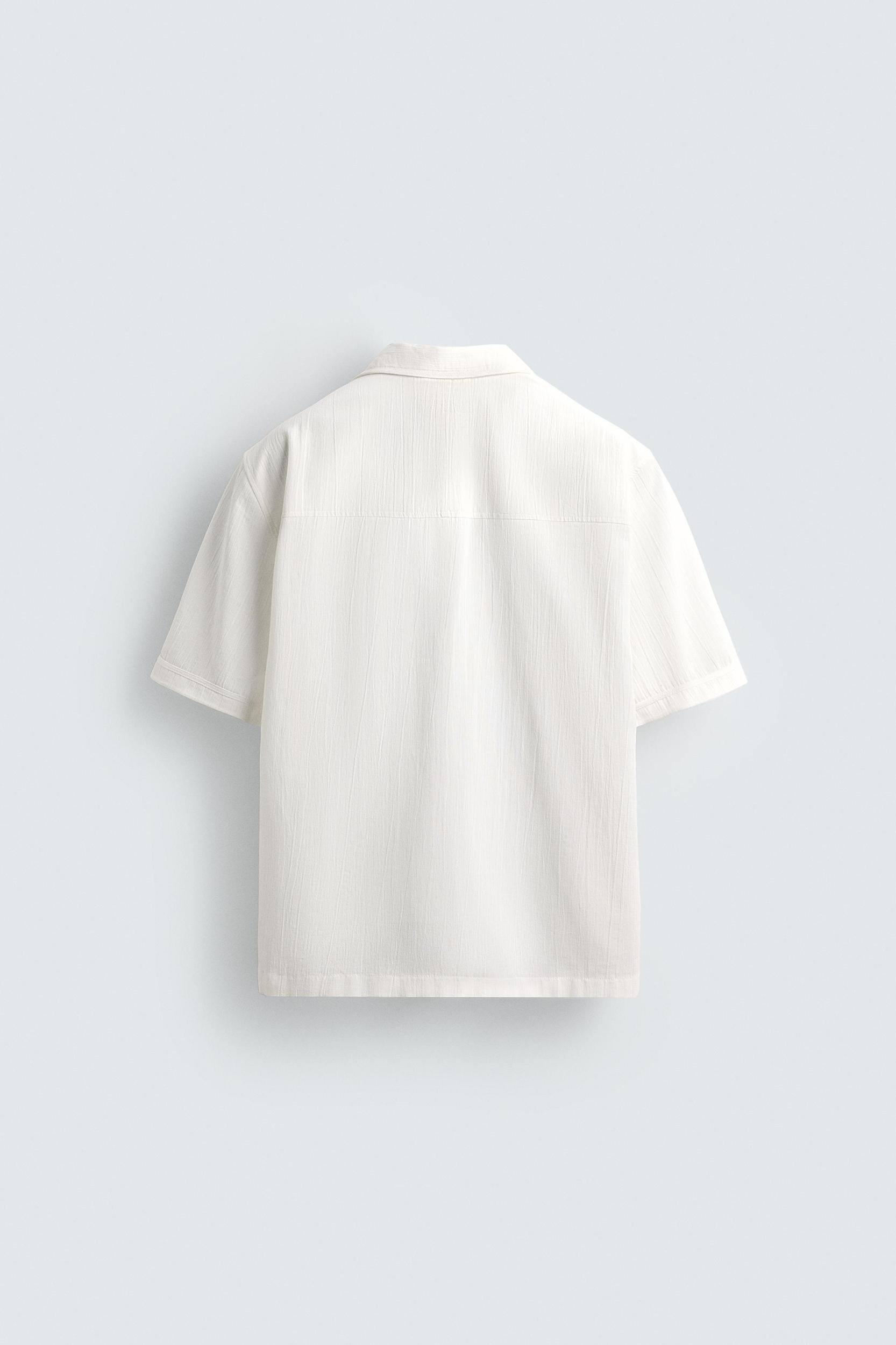 RELAXED FIT TEXTURED SHIRT Product Image