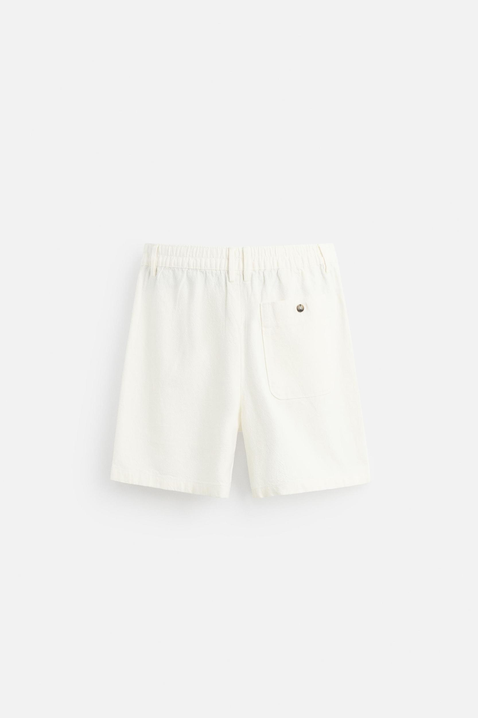 LINEN - COTTON SHORTS Product Image