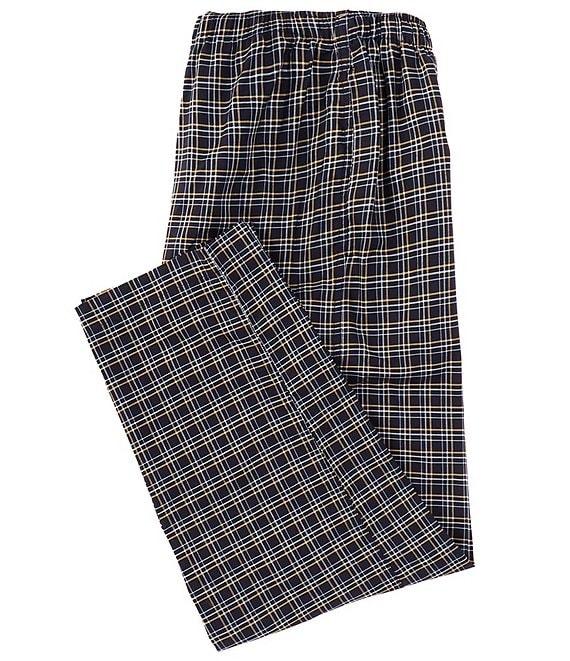 Hart Schaffner Marx Checkered Plaid Woven Sleep Pants Product Image