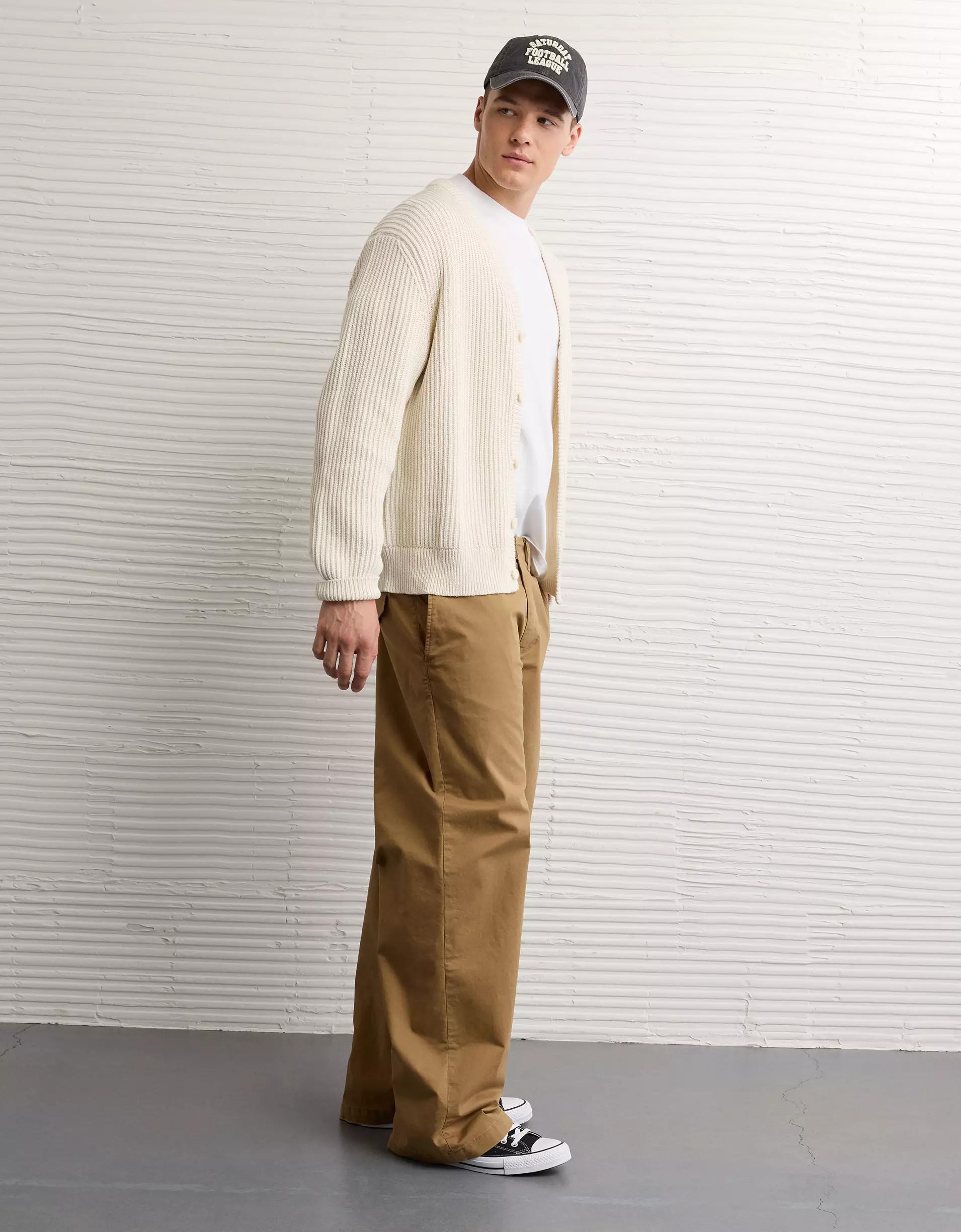 AE Flex Ultra Baggy Lived-In Khaki Pant Product Image