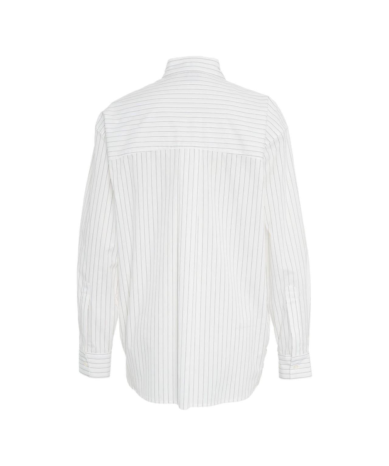 Striped oversized shirt Product Image