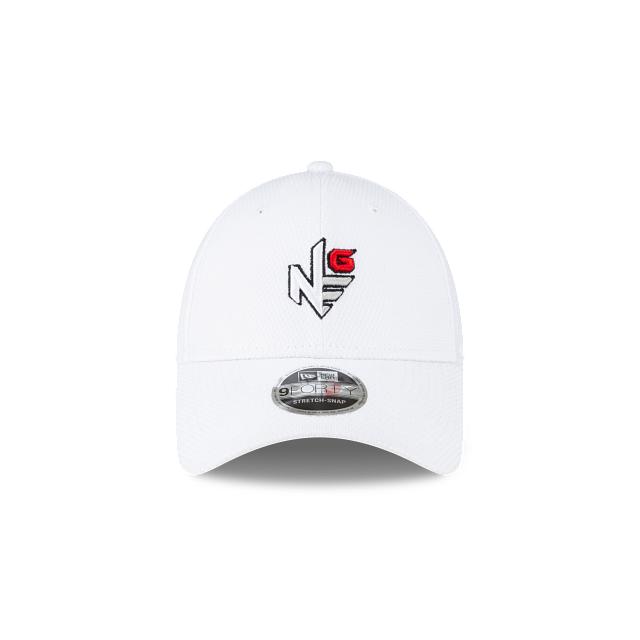 New Era Golf White 9FORTY Stretch-Snap Hat Male Product Image