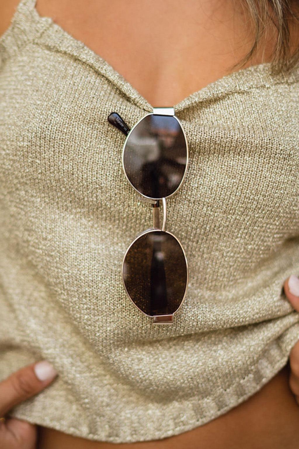 Riviera Round Frameless Sunglasses Product Image