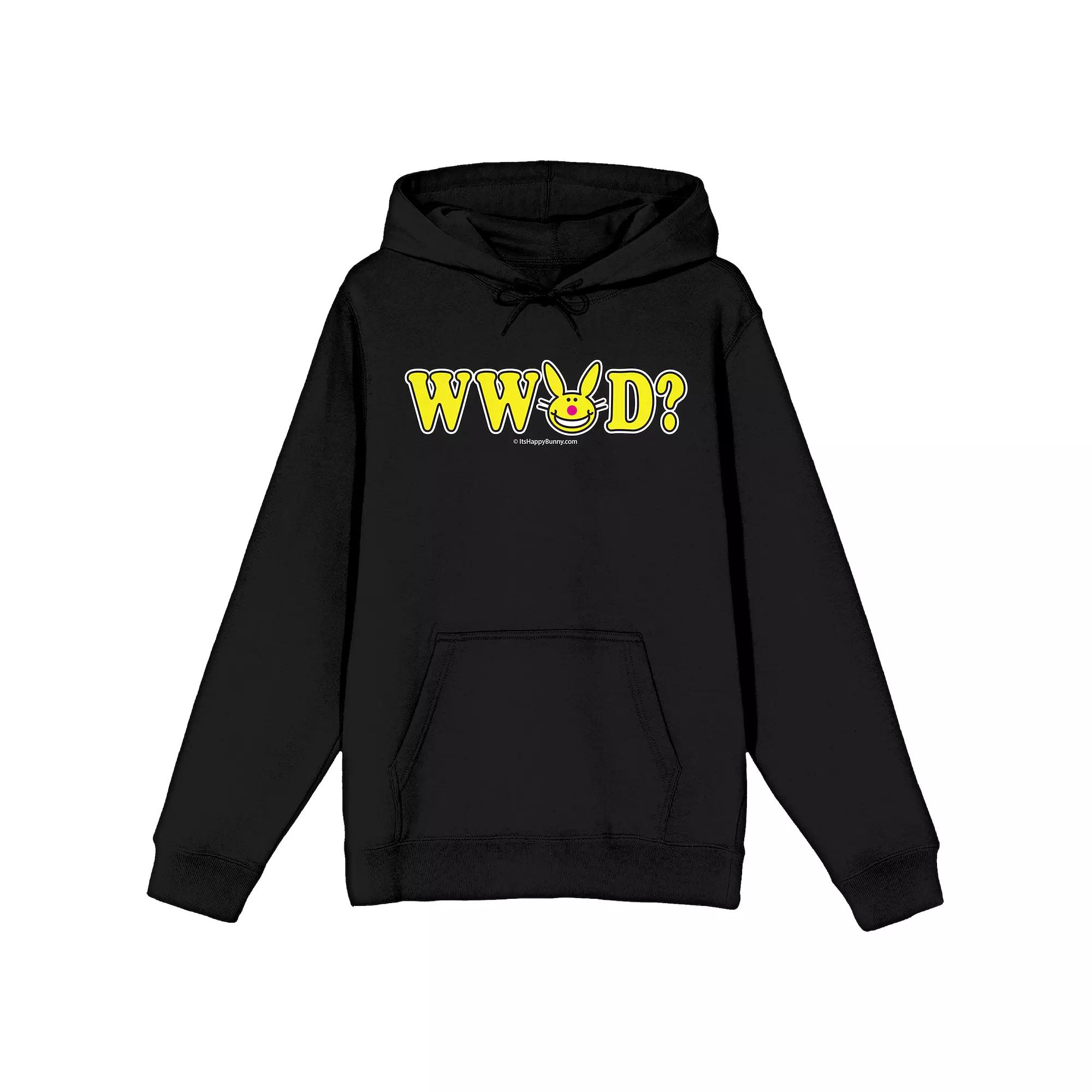 Juniors' It's Happy Bunny WWBD? Graphic Hoodie, Women's,  Product Image