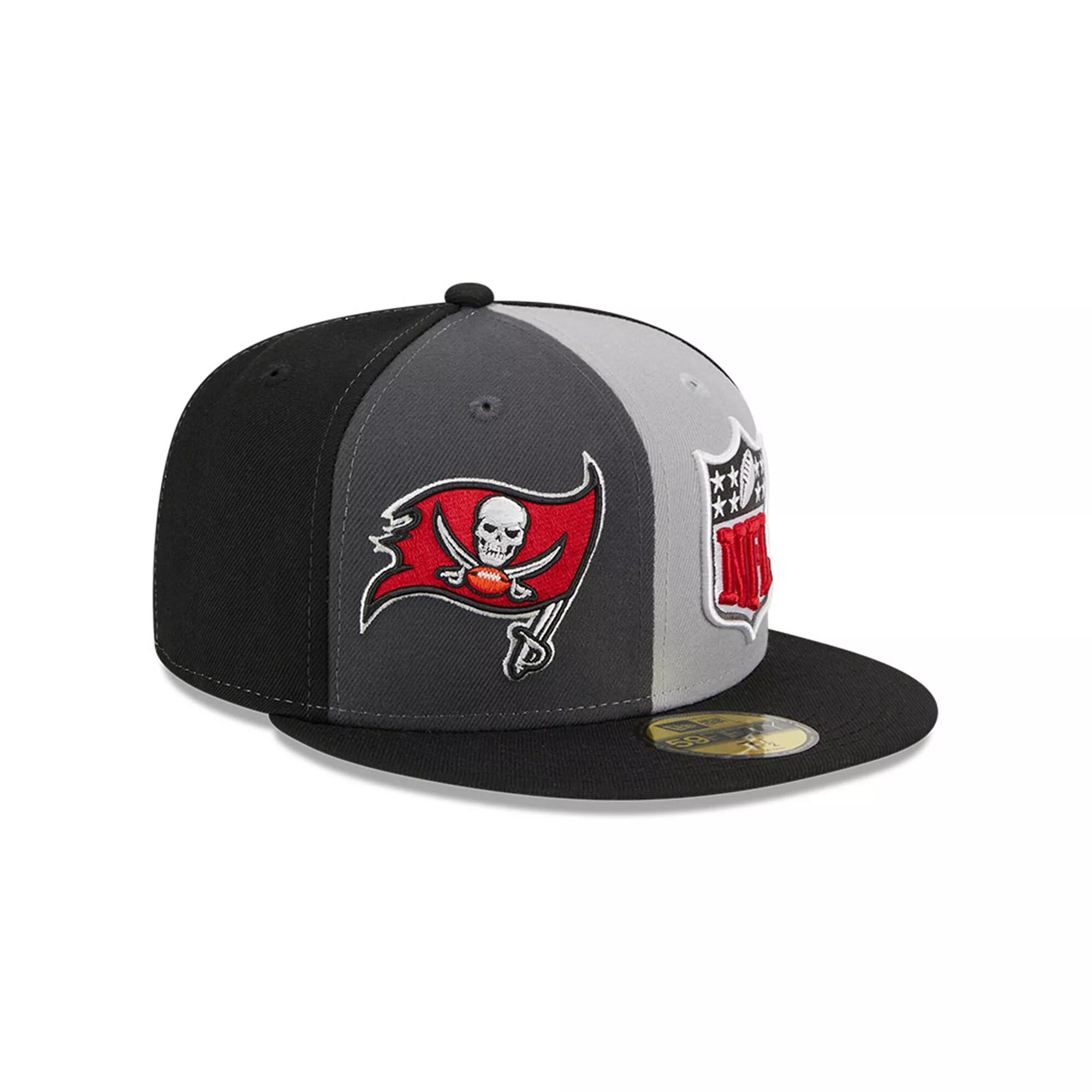 Men's New Era  Gray/Black New England Patriots 2023 Sideline 59FIFTY Fitted Hat, Size: 6 7/8, Grey Product Image