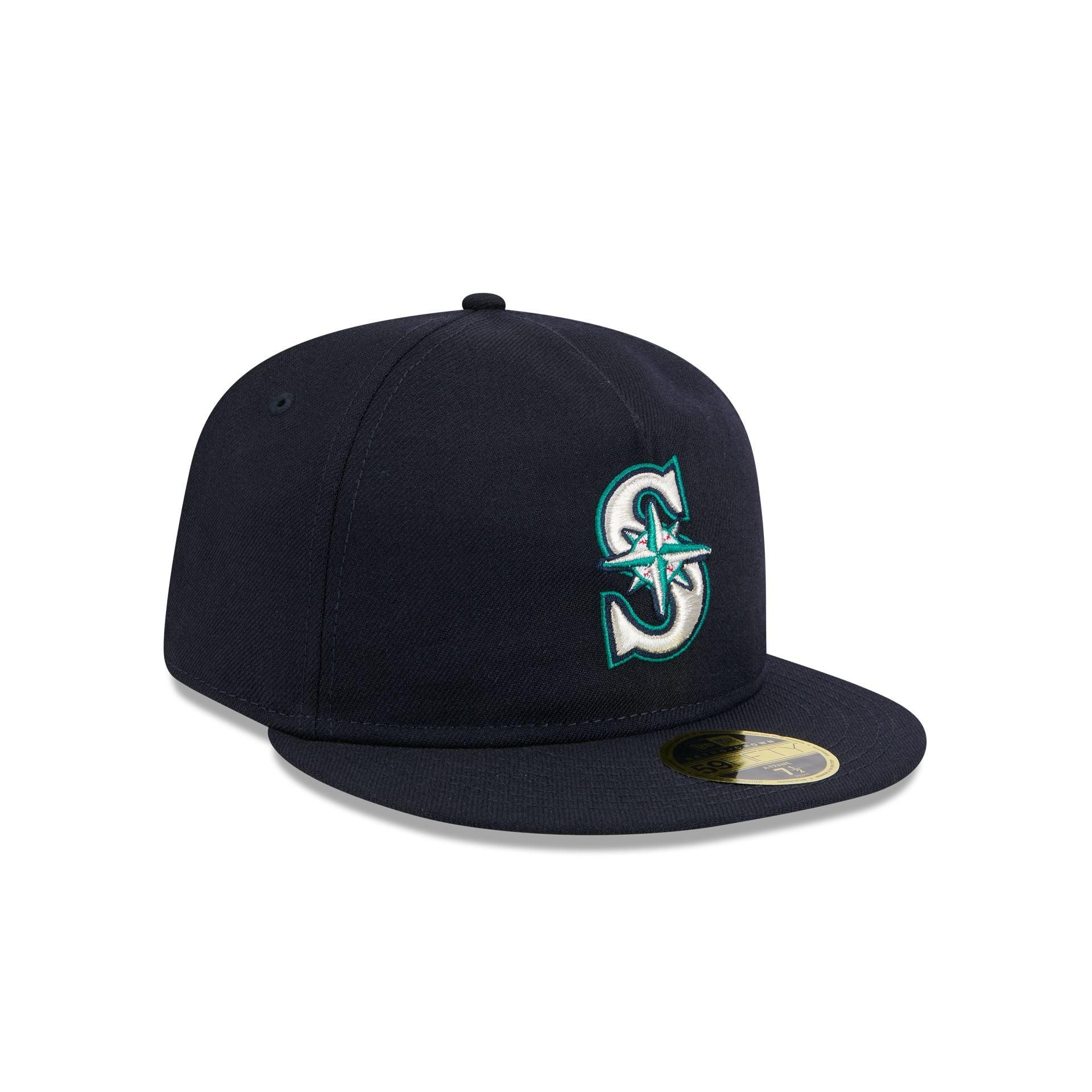 Seattle Mariners Boho Wool Retro Crown 59FIFTY Fitted Hat Male Product Image