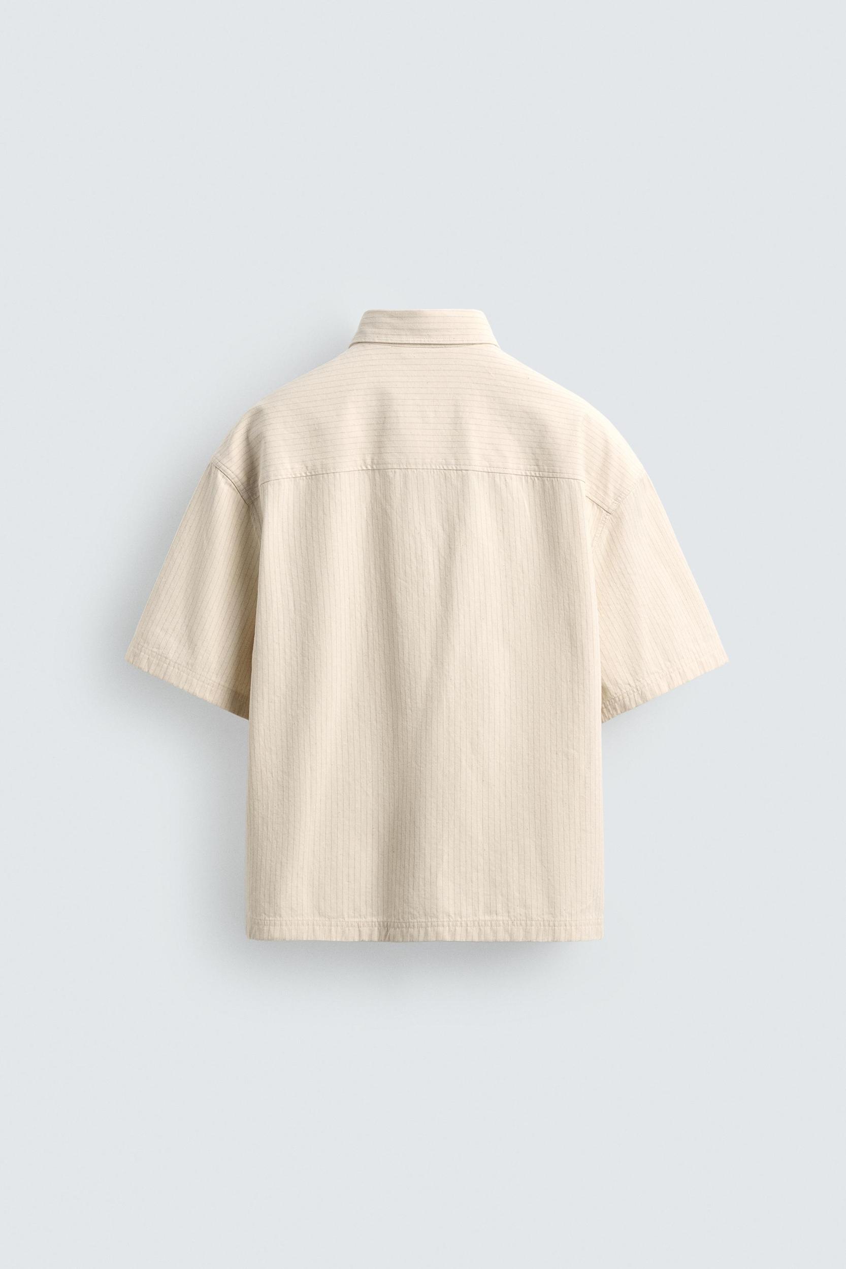PLAID SHIRT WITH EMBROIDERED TEXT Product Image