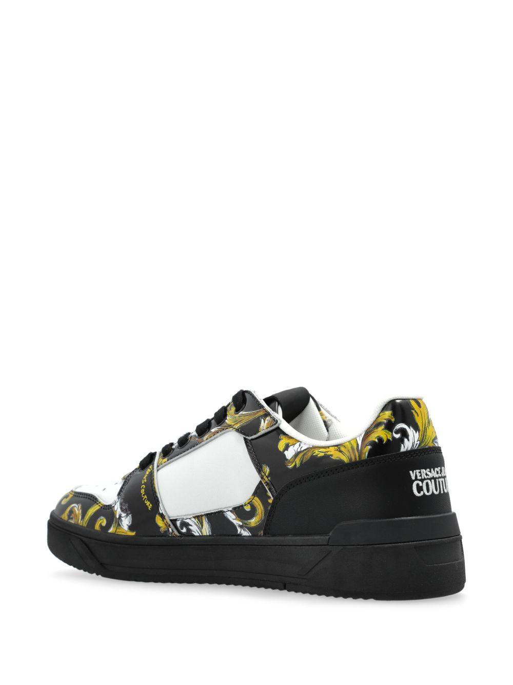 Barocco-print sneakers Product Image