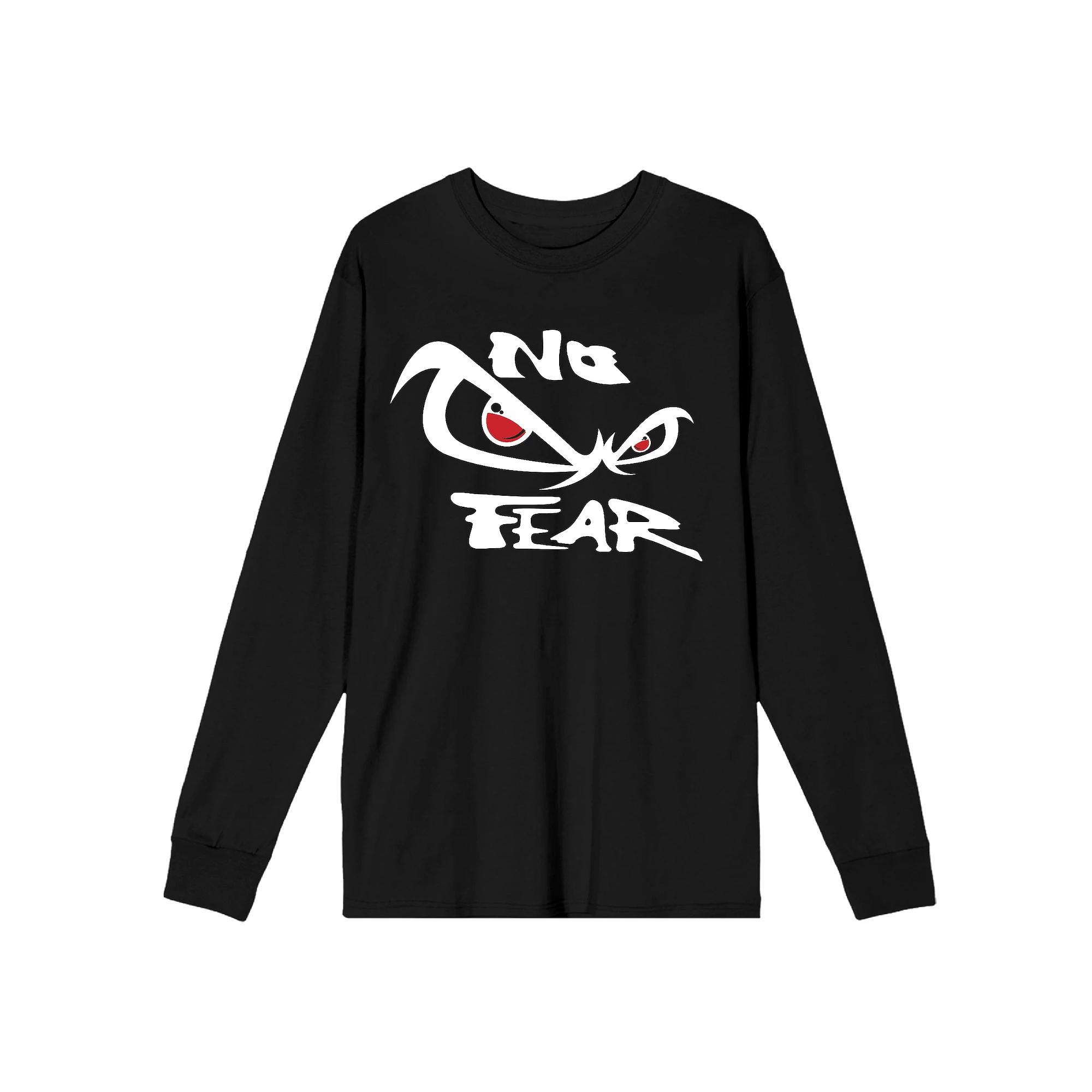 Men's No Fear Logo Long Sleeve Graphic Tee,  Product Image