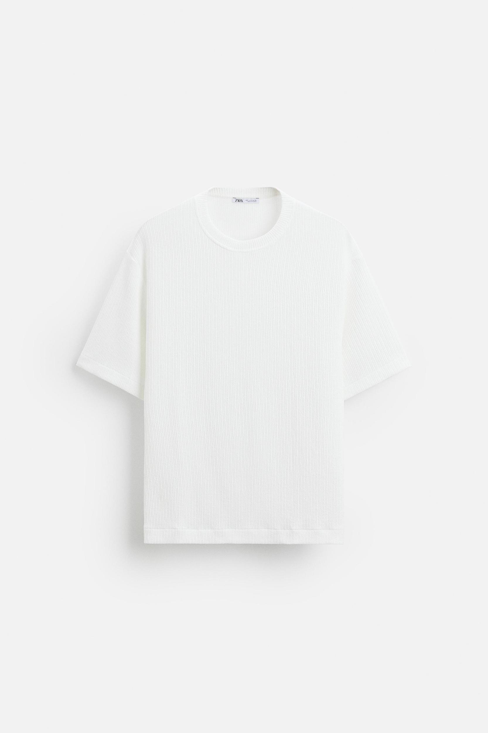 TEXTURED JACQUARD T-SHIRT Product Image