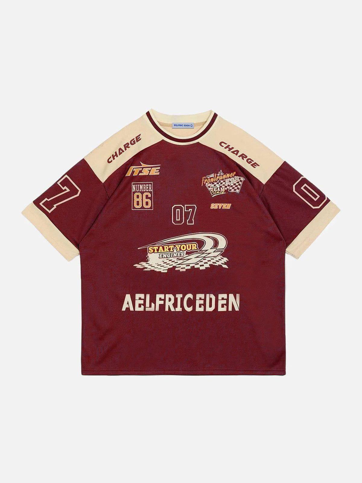 Aelfric Eden Contrast Color Soccer Jersey Product Image