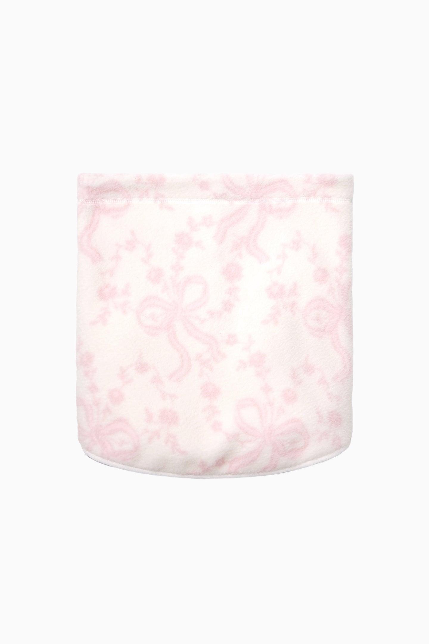 BOGNER FIRE+ICE x LoveShackFancy Arian Neck Gaiter - HOT PINK BABY / O/S Product Image