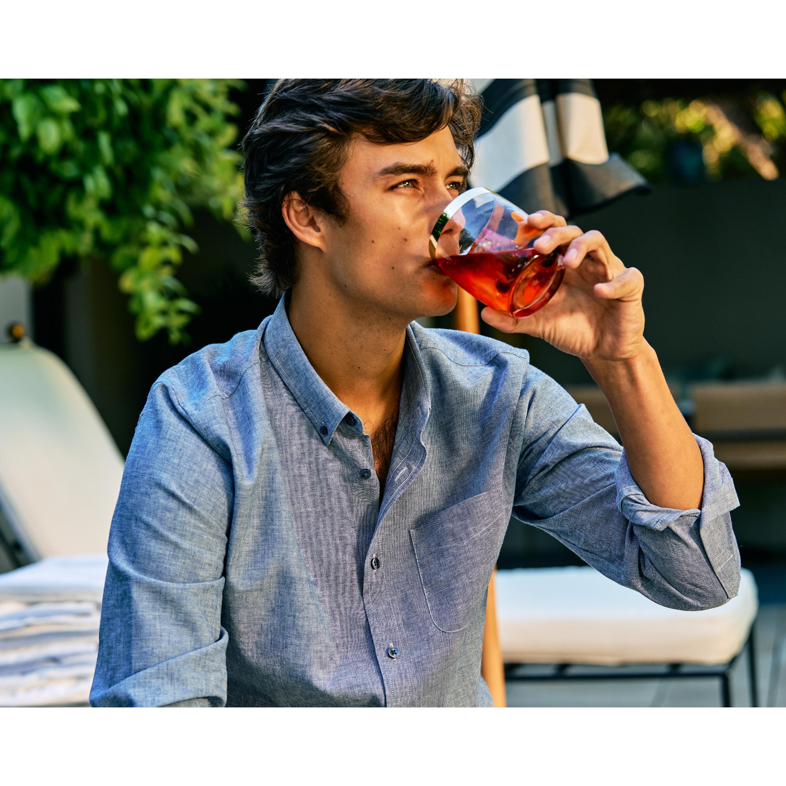 Wrinkle-Free Linen Long Sleeve Shirt Product Image