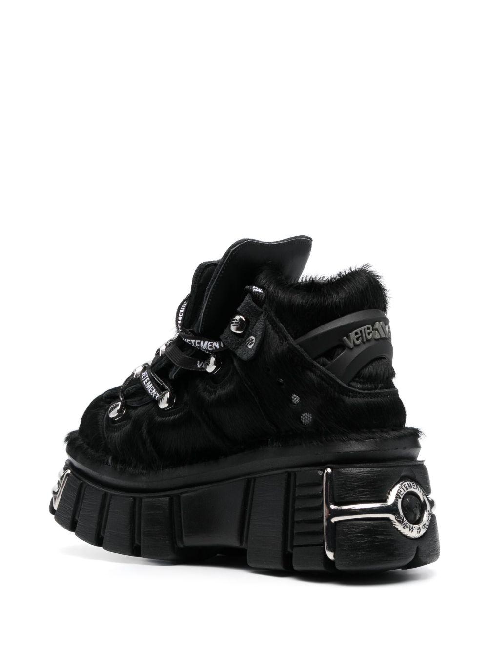 75mm platform leather sneakers Product Image