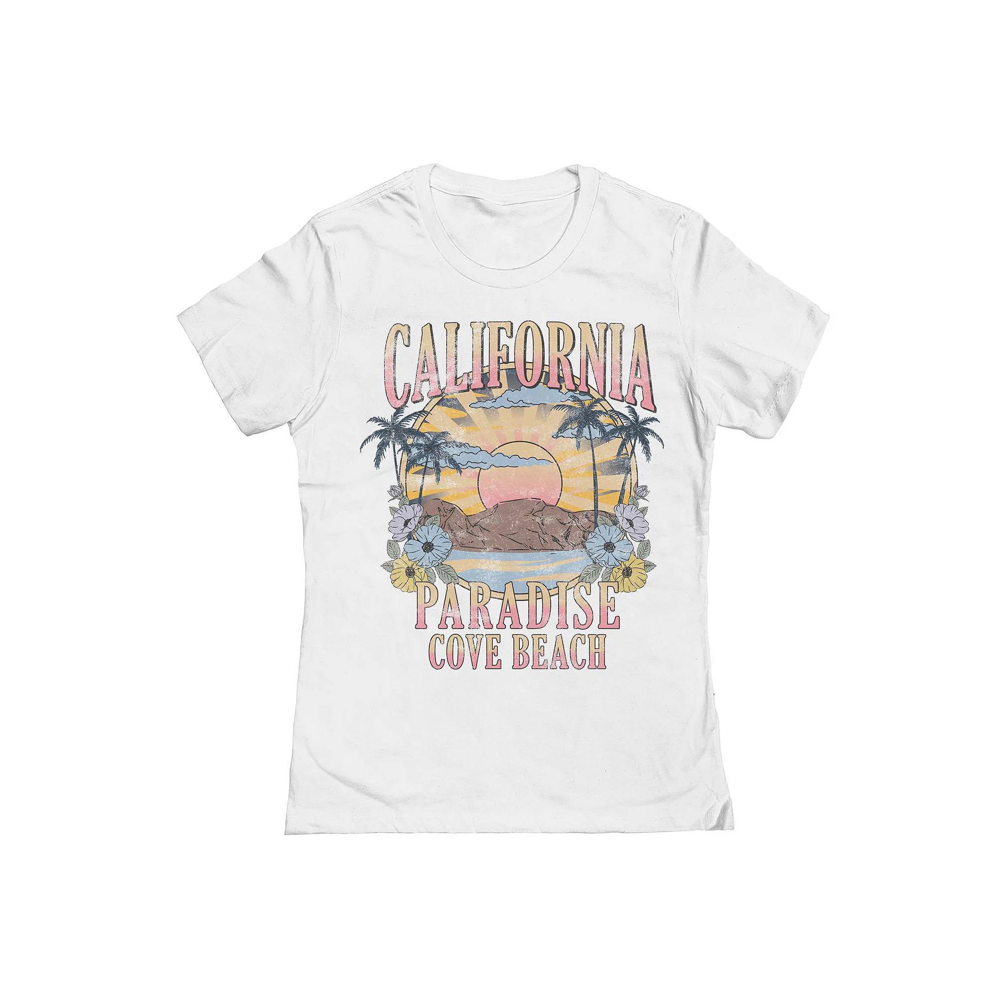 Junior's Cove Beach Graphic Tee, Girl's,  Product Image