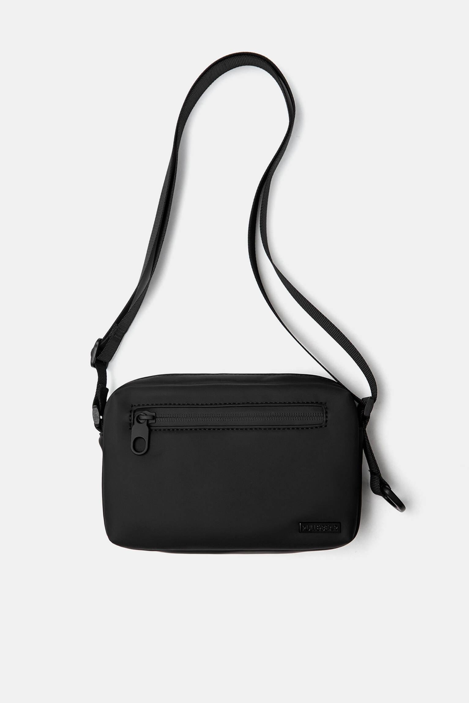 Rubberized crossbody bag Product Image