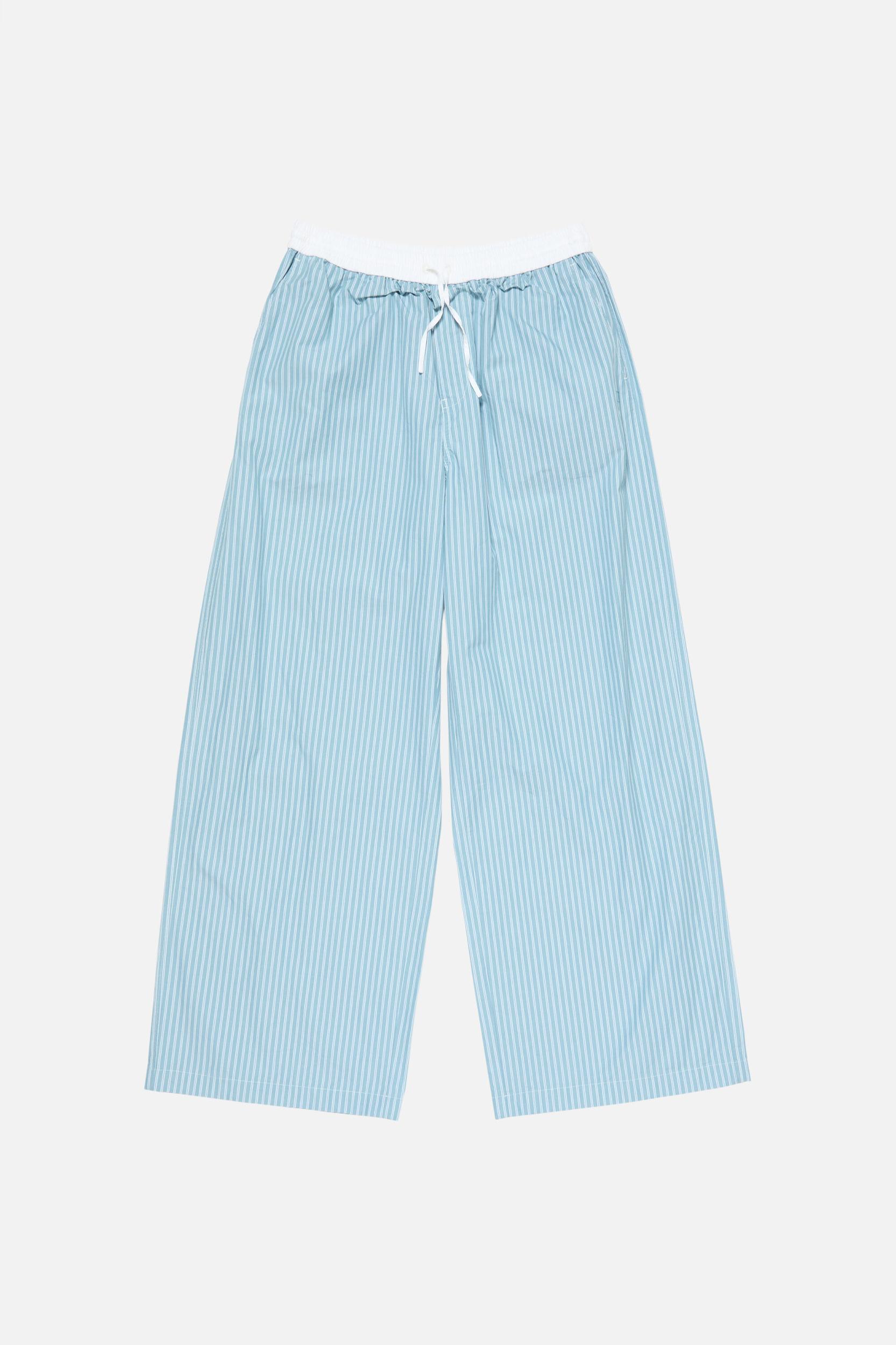 Striped cotton trousers Product Image