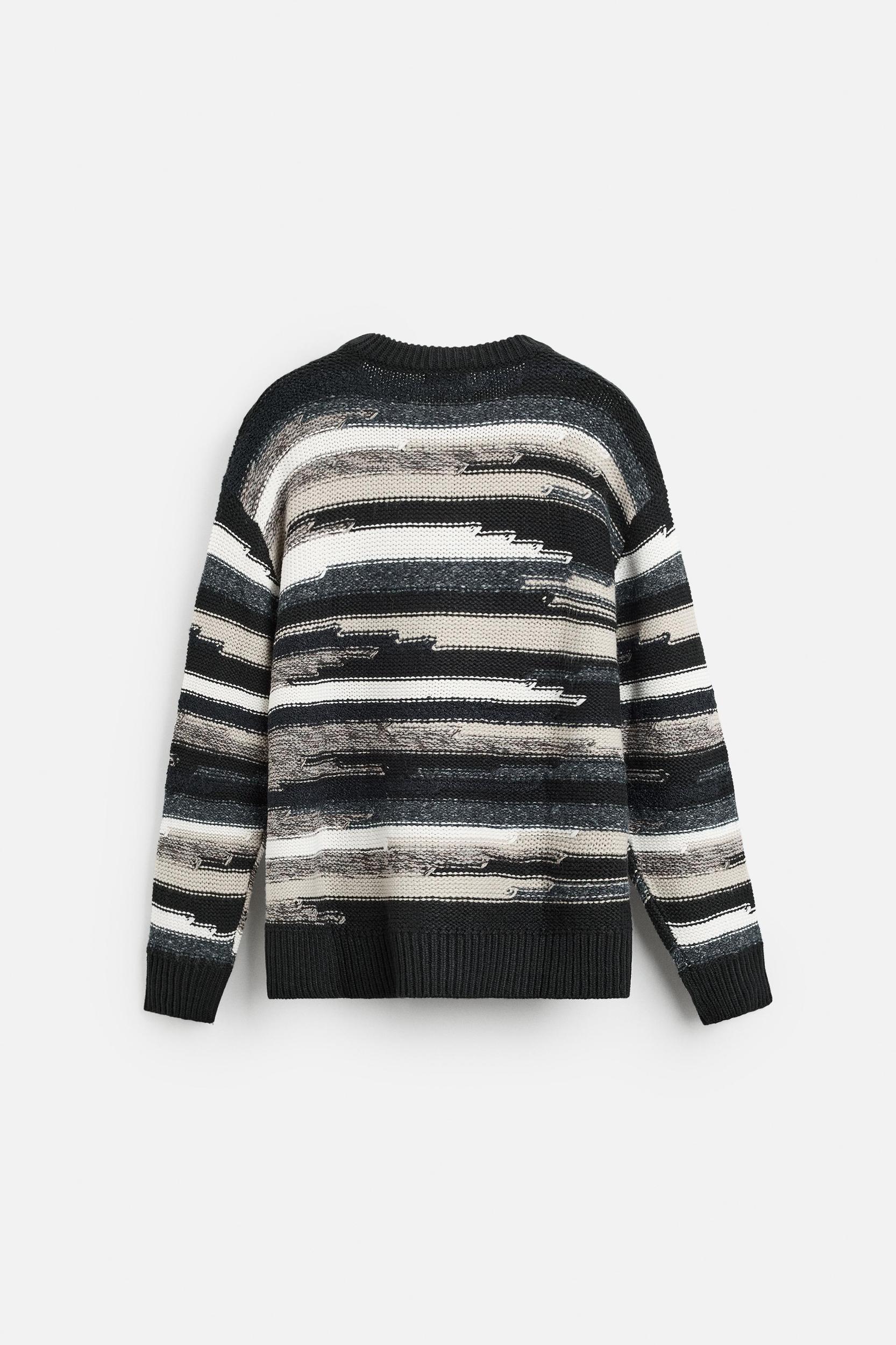 GEOMETRIC JACQUARD SWEATER Product Image