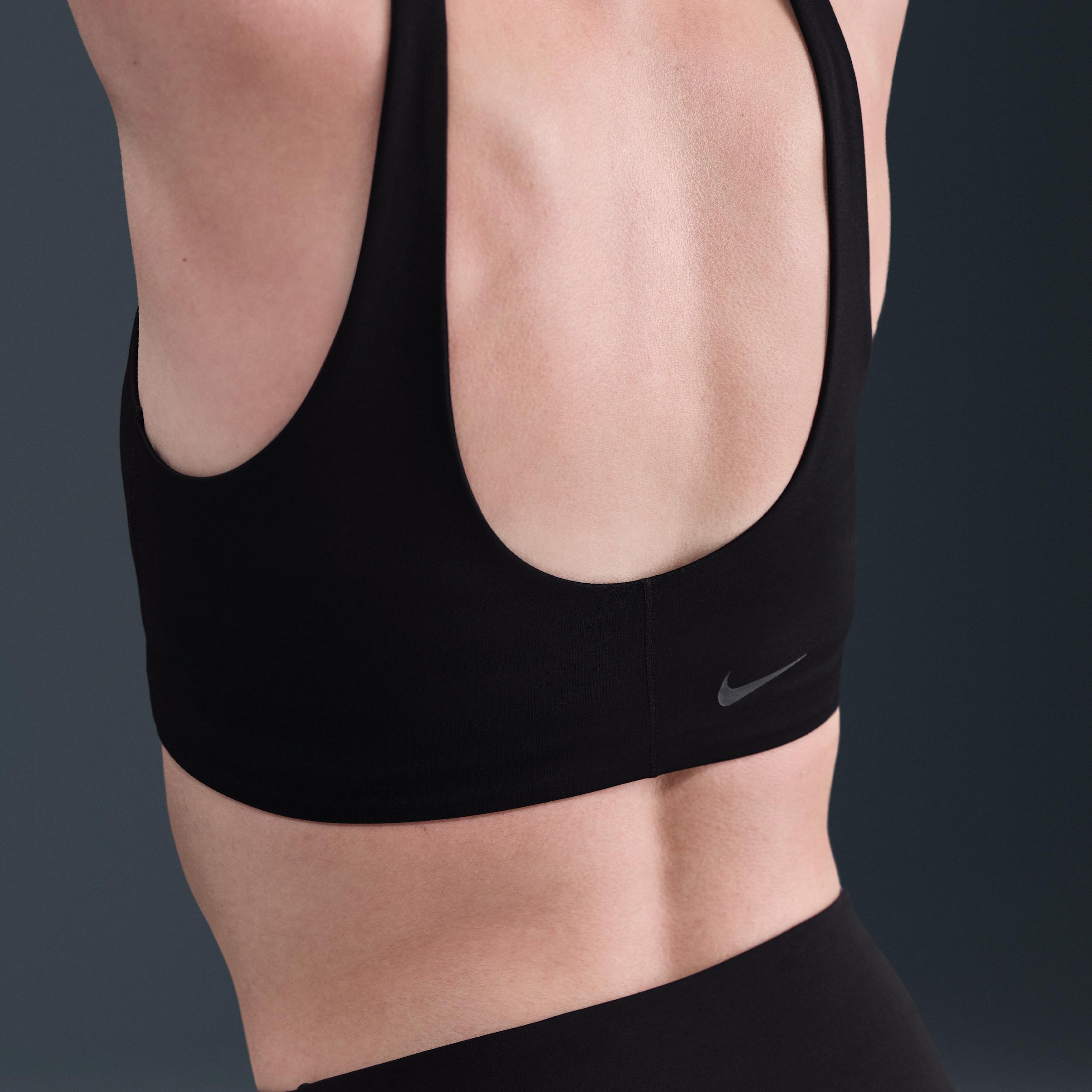 Nike Womens One Light-Support Padded Sports Bra | HQ2813-010 Product Image