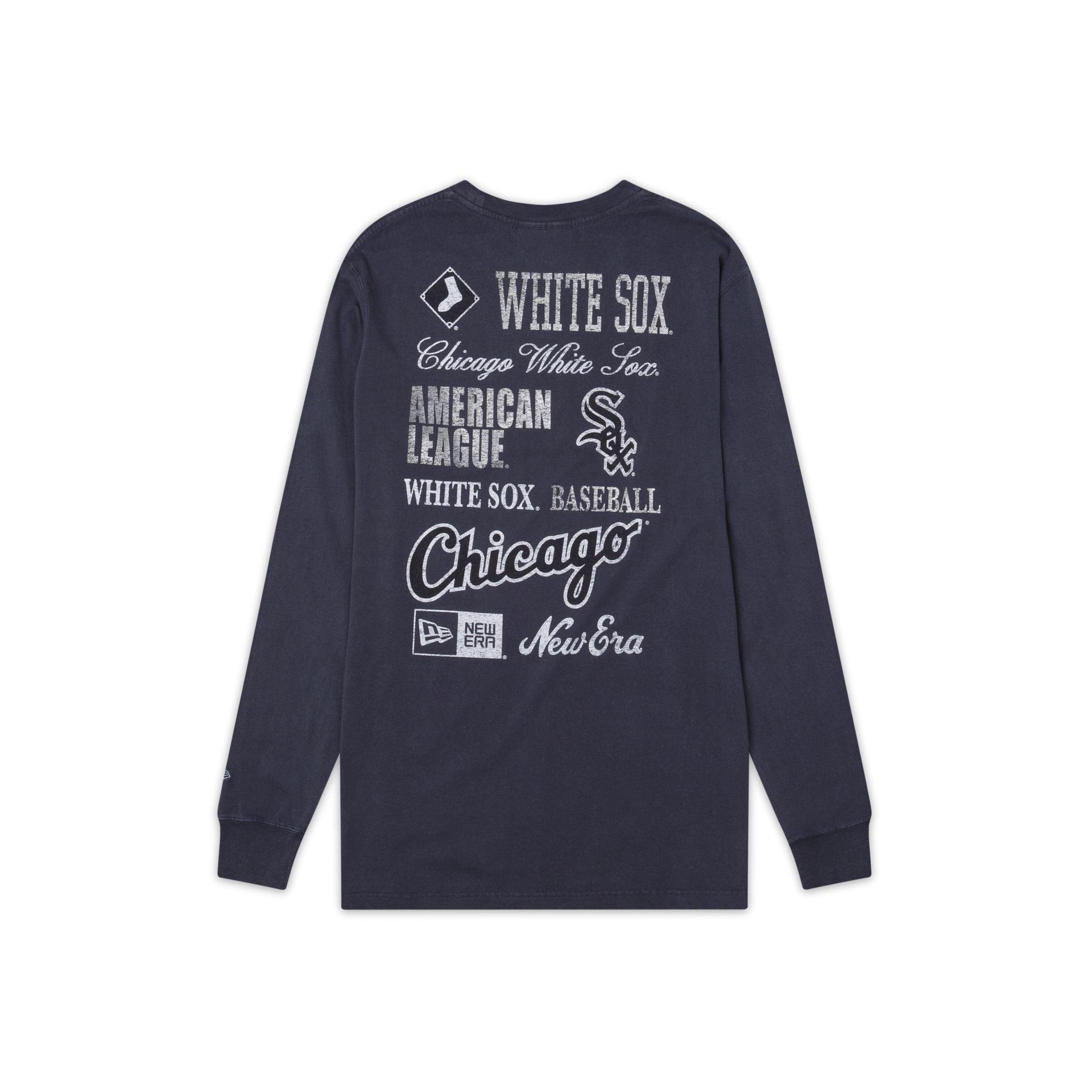 Chicago White Sox Old School Sport Long Sleeve T-Shirt Male Product Image
