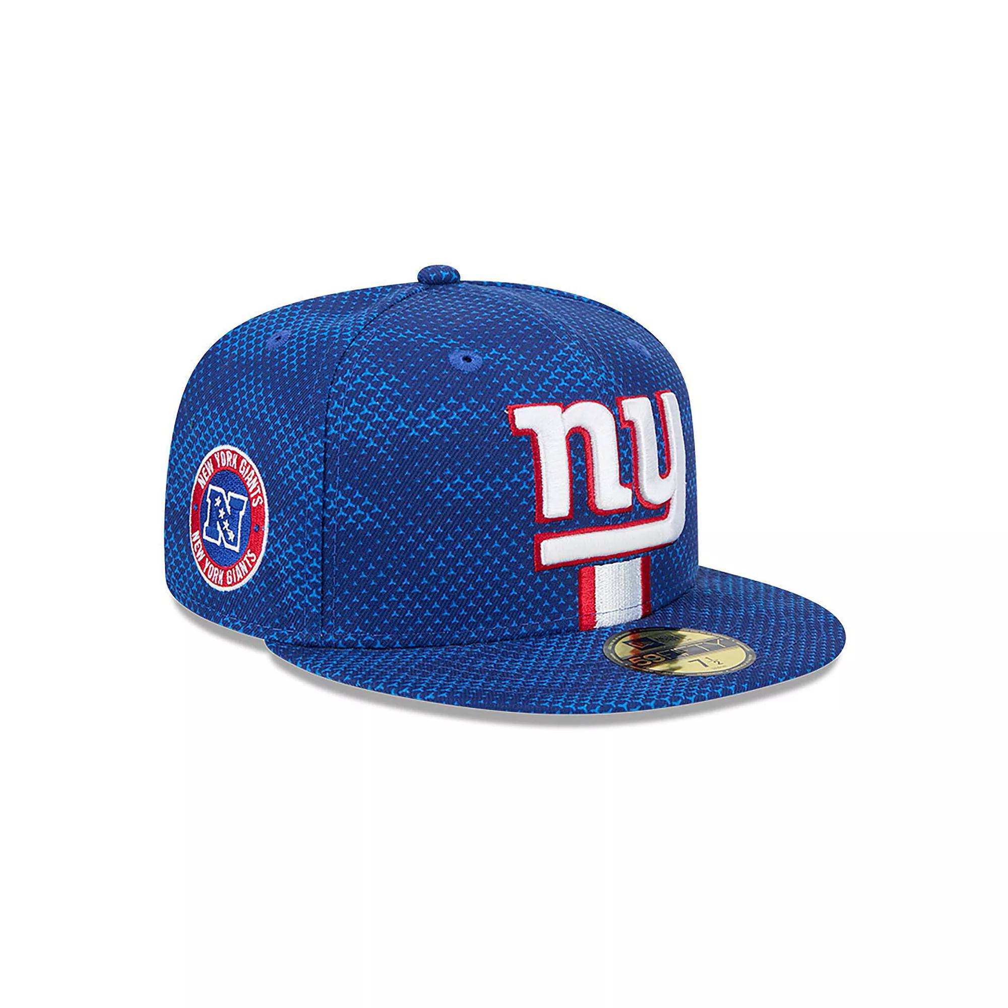 Men's New Era  Royal New York Giants 2024 Sideline 59FIFTY Fitted Hat, Size: 7 1/4, Blue Product Image