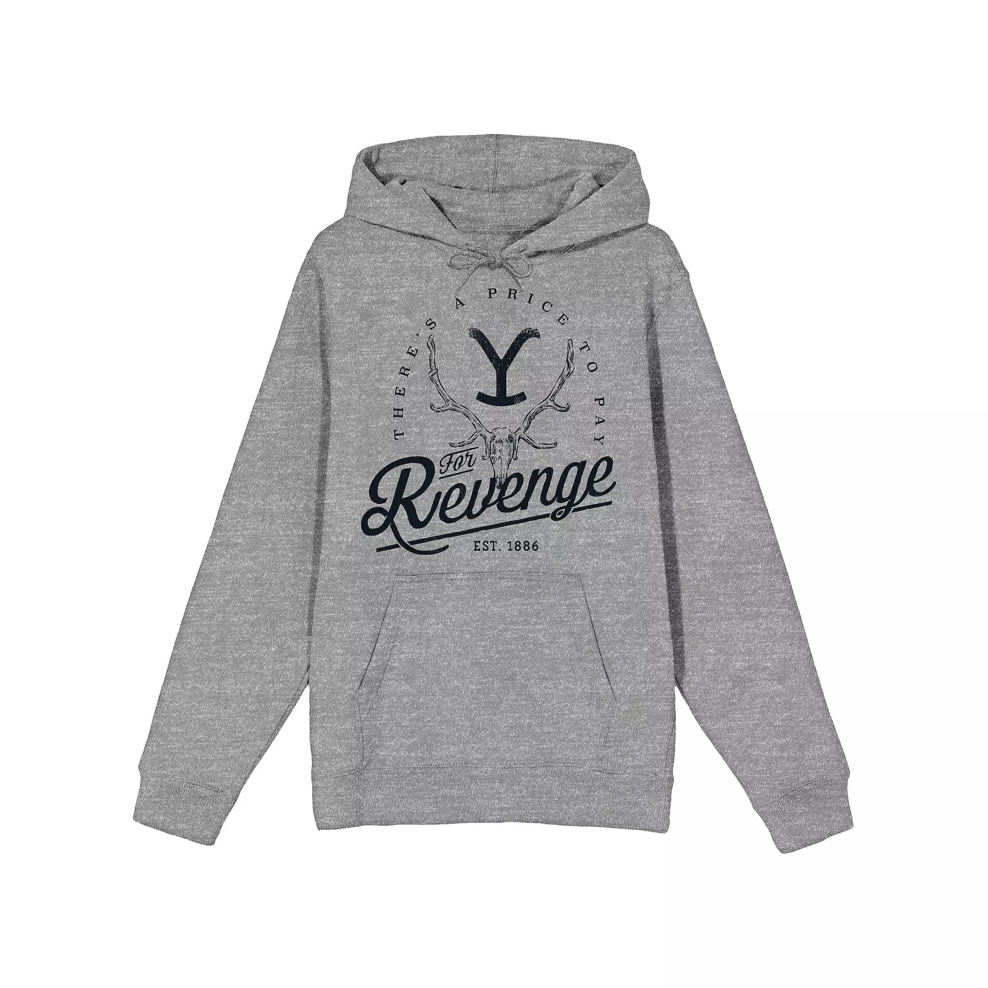 Men's Yellowstone Theres A Price Graphic Hoodie,  Product Image