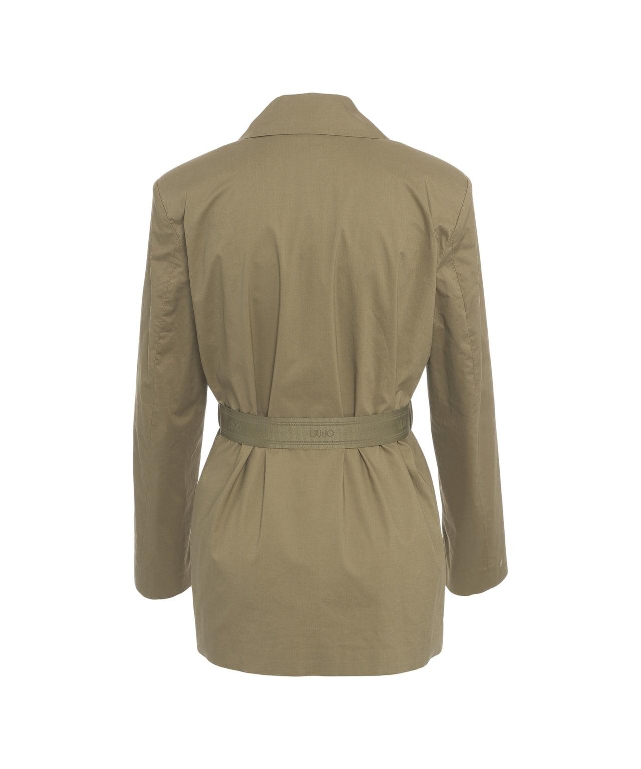 Blazer with waist belt Product Image