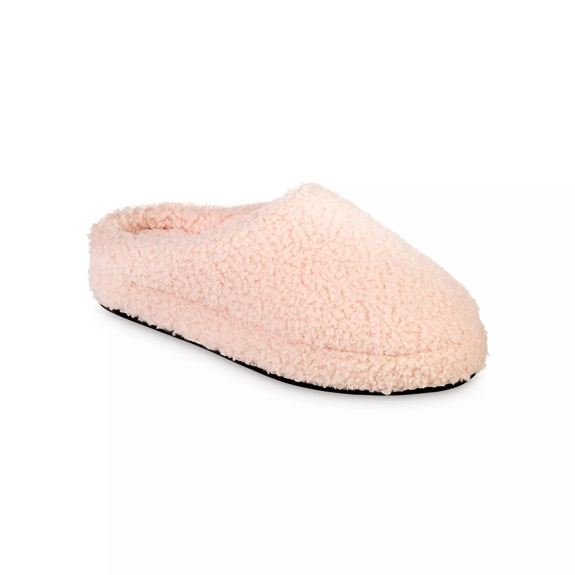Isotoner Women's Fiona Comfort Slippers - Tan Leopard Print S Product Image