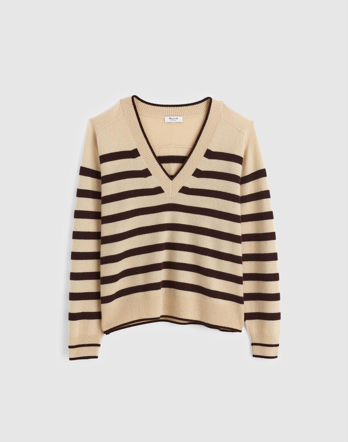 Cashmere V-Neck Sweater Product Image