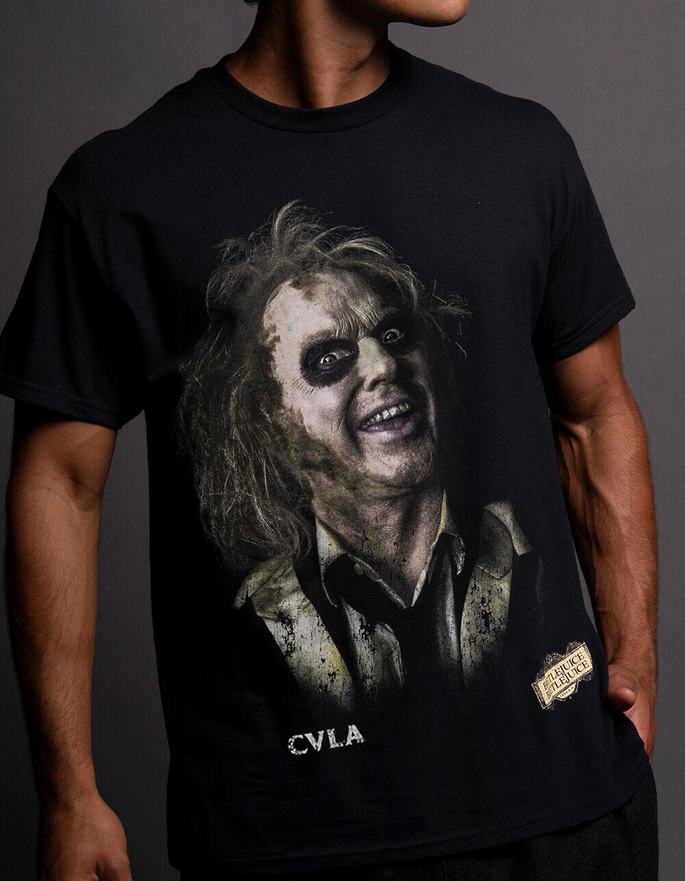 CVLA x Beetlejuice Mens Tee - BLACK Product Image