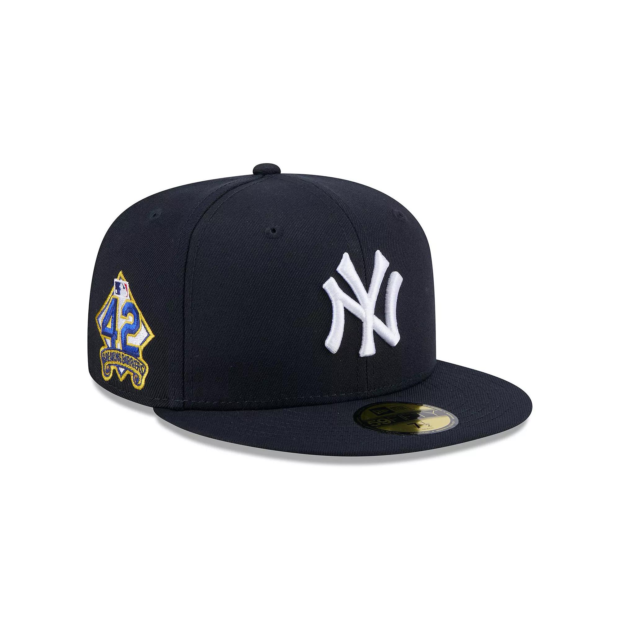 Men's New Era  Navy New York Yankees 2025 Jackie Robinson Day 59FIFTY Fitted Hat, Size: 7 3/4, Blue Product Image