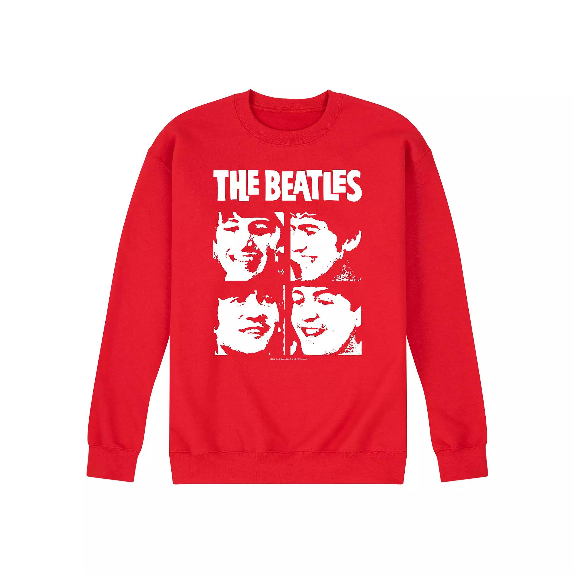 Men's The Beatles Faces Sweatshirt,  Product Image